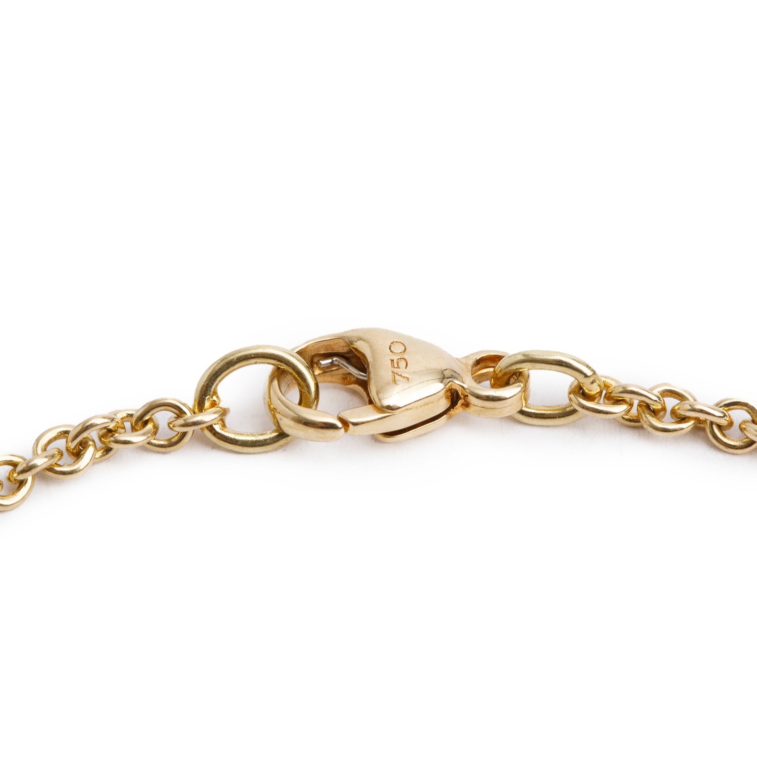 David Yurman 18k Yellow Gold Peridot & Diamond Petite Chatelaine Bracelet