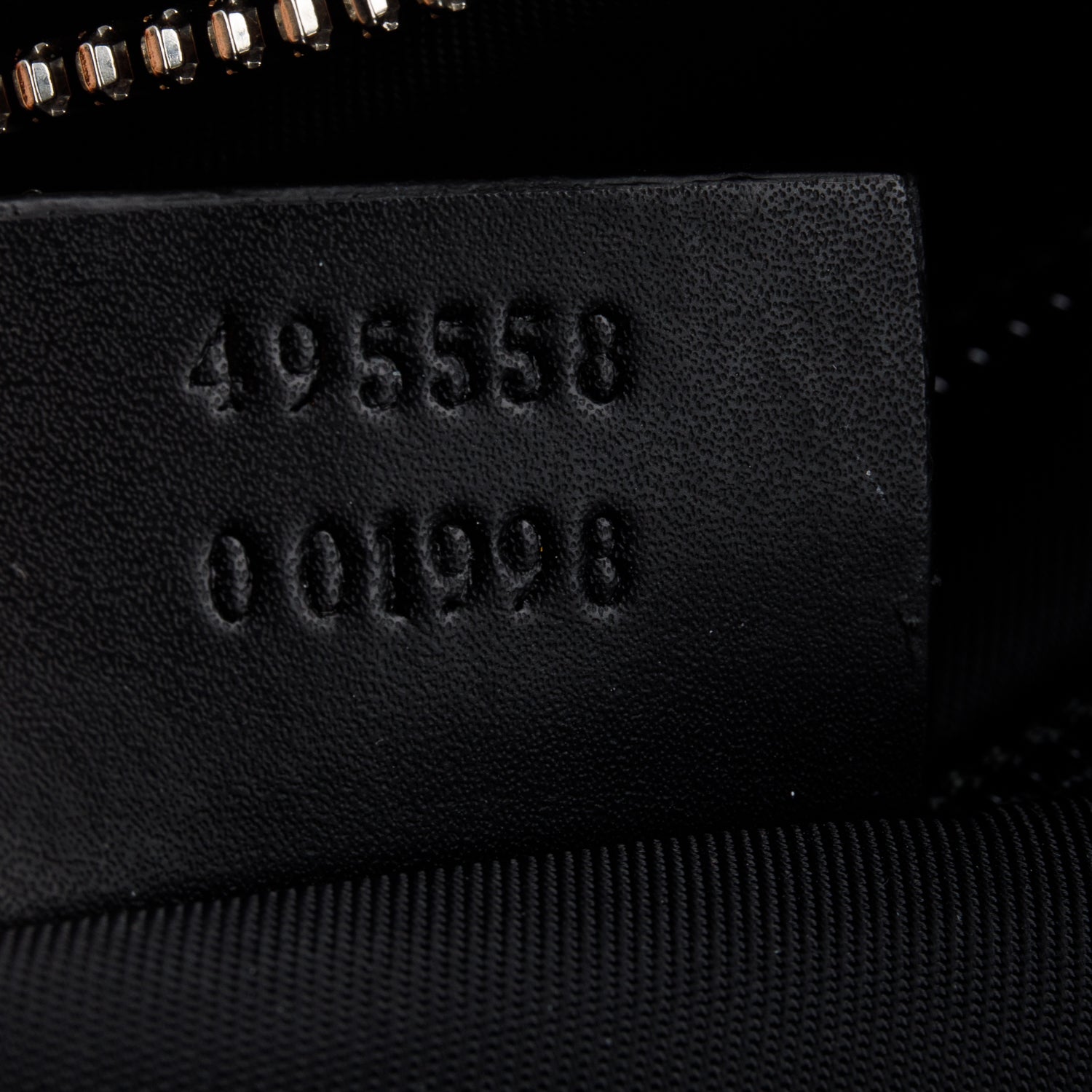 Gucci Black Techno Canvas Web Backpack