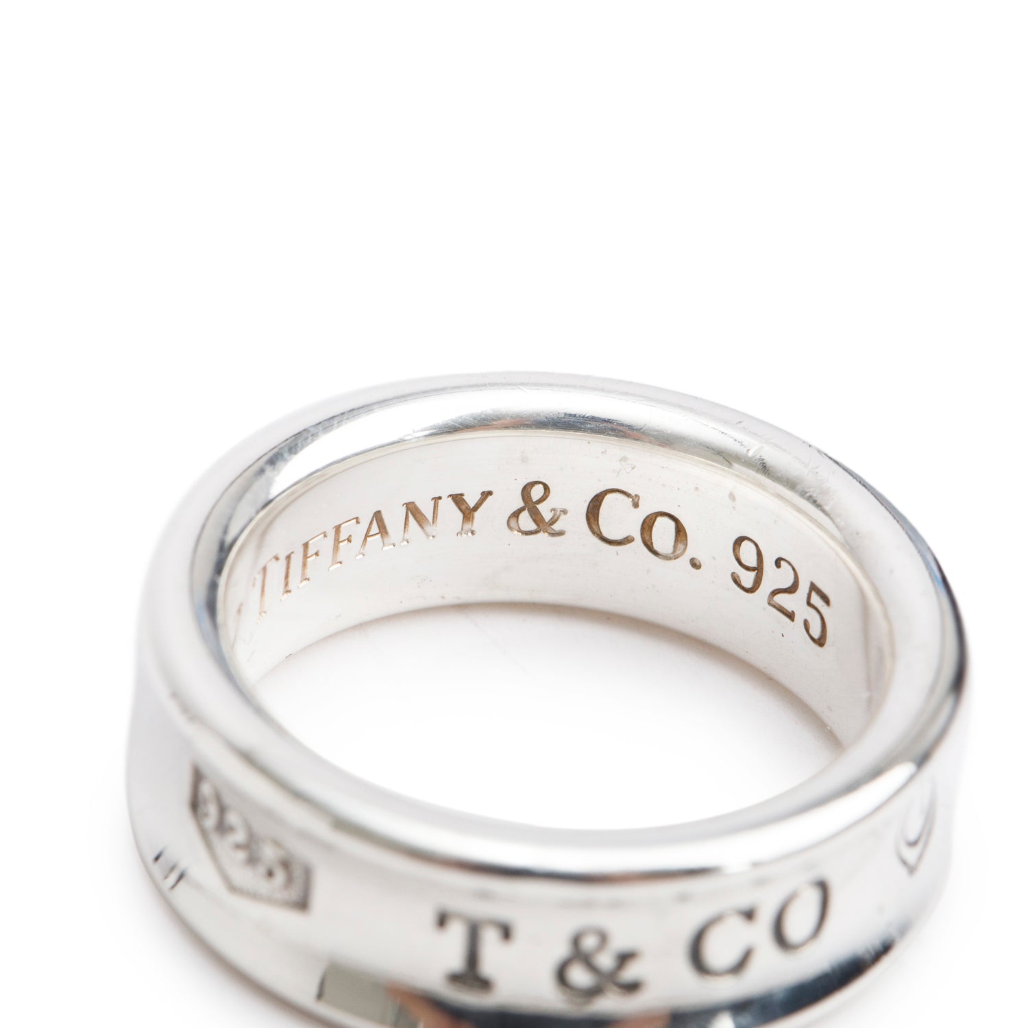 Tiffany & Co. Sterling Silver Medium 1837 Ring, Size 6
