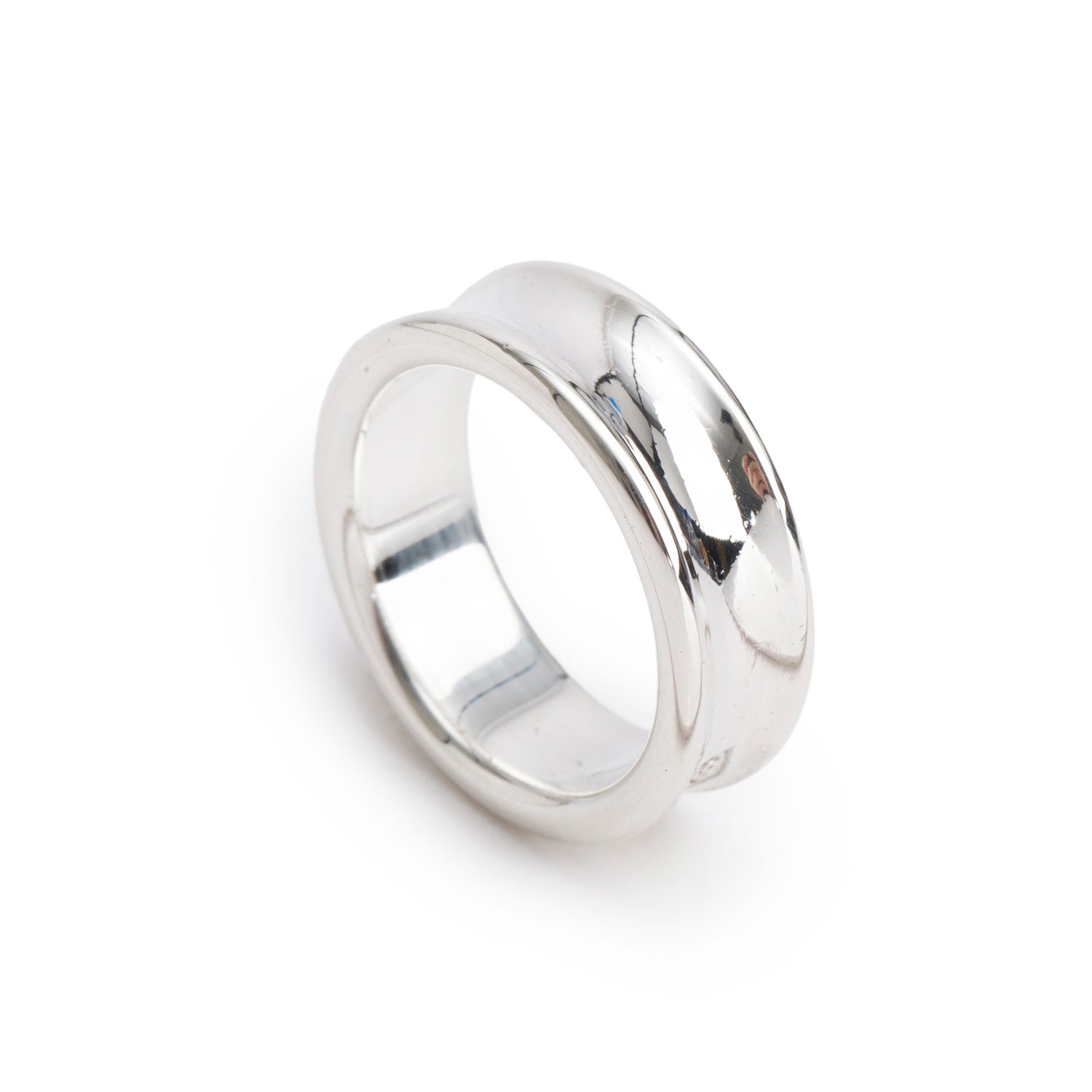 Tiffany & Co. Sterling Silver Medium 1837 Ring, Size 6