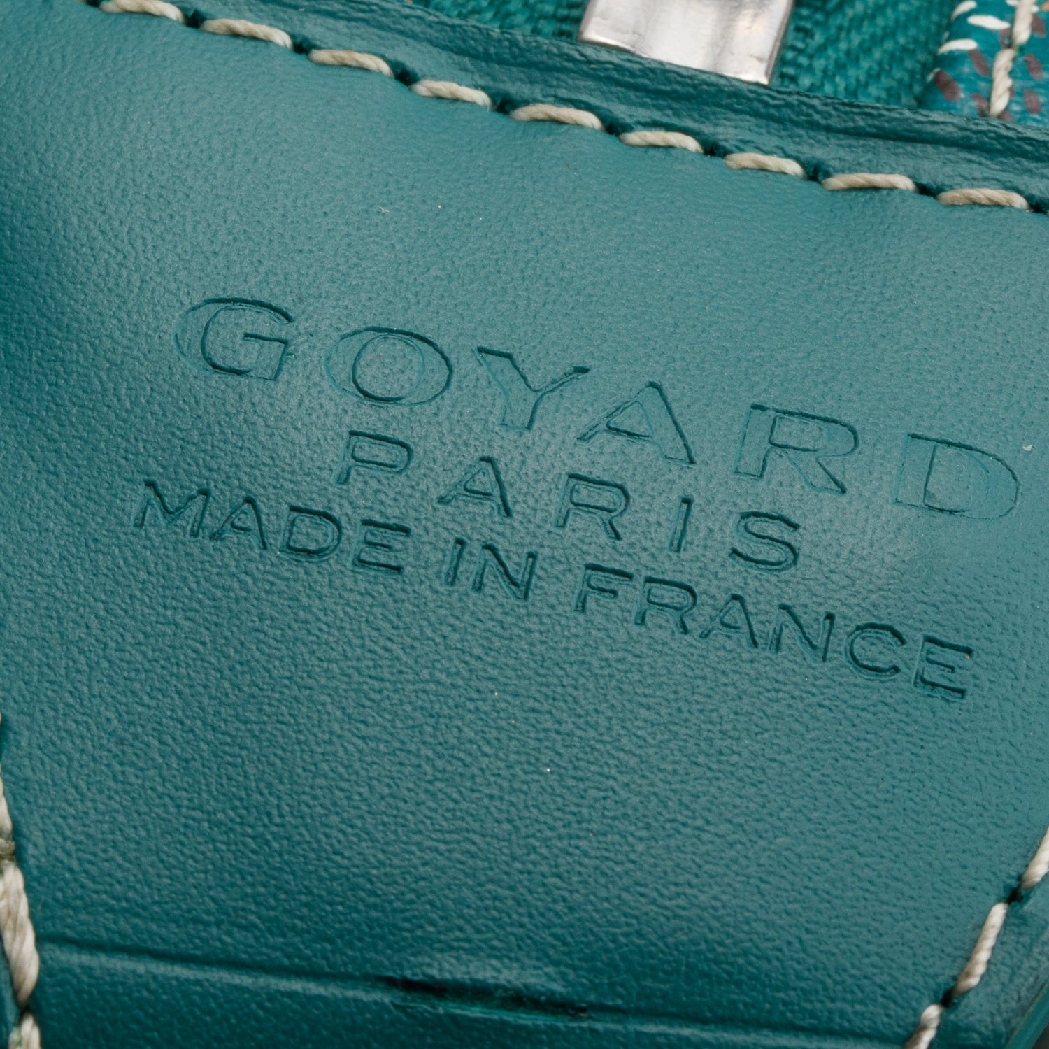 Goyard 2023 Green Goyardine Canvas Boeing 55 Duffle Bag