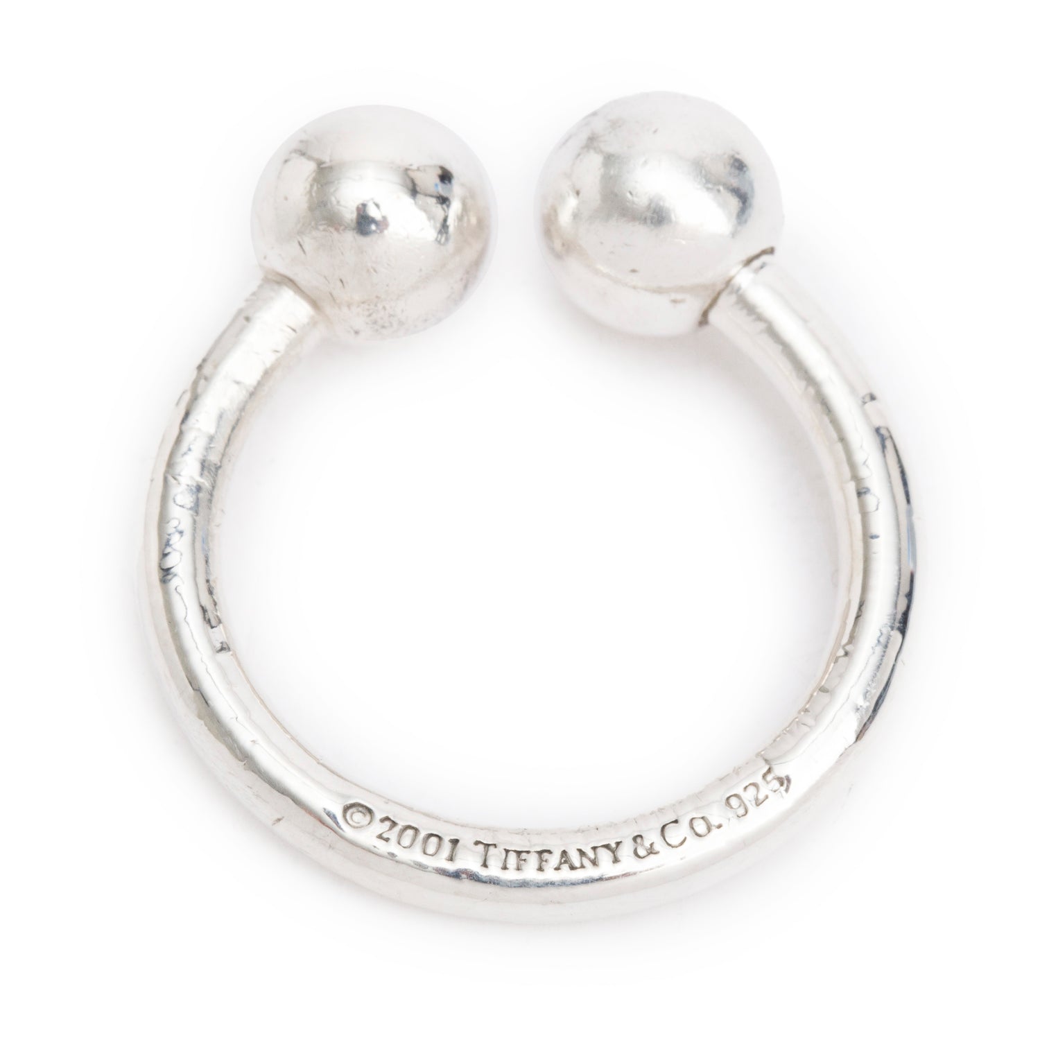 Tiffany & Co. Sterling Silver Key Ring