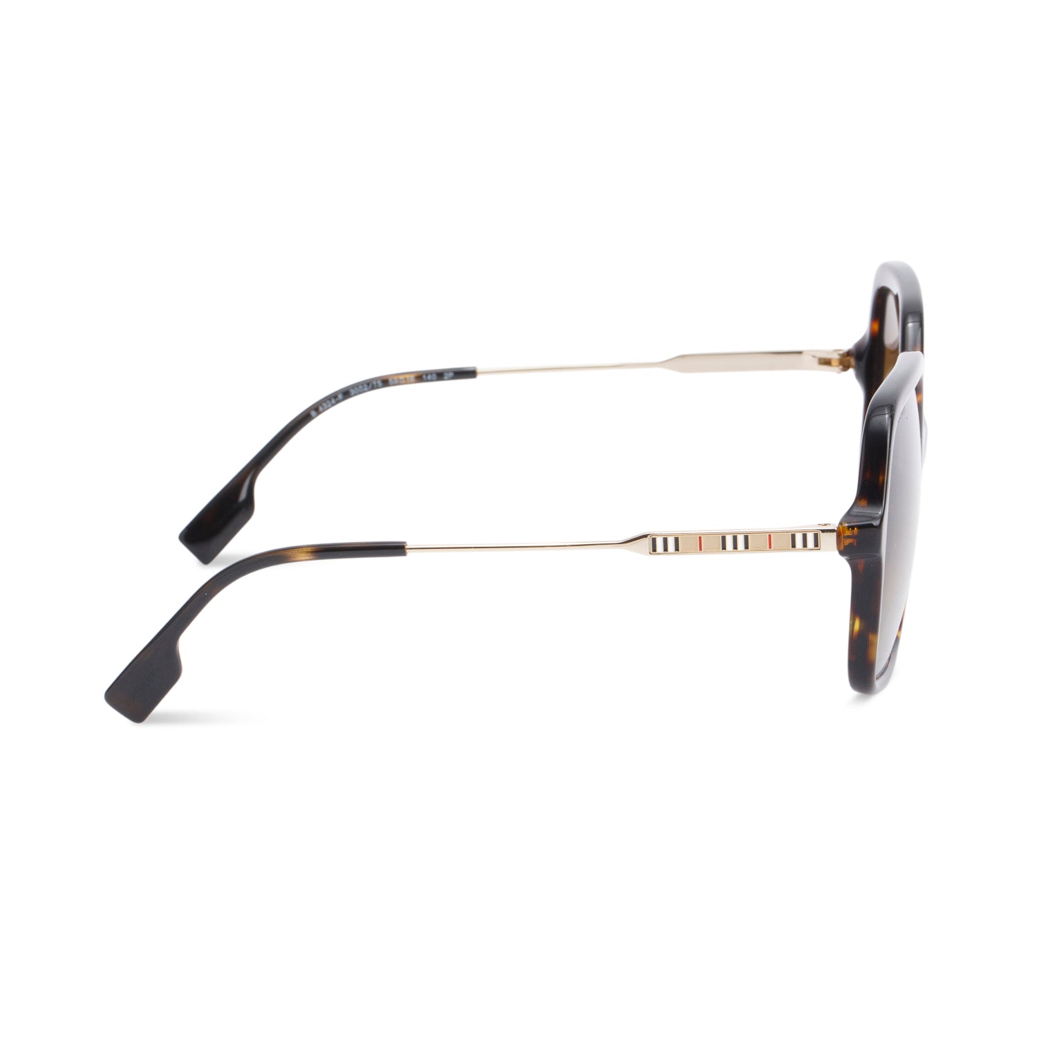 Burberry 4324-F Tortoise Acetate Havana Oversized Sunglasses w/ Case