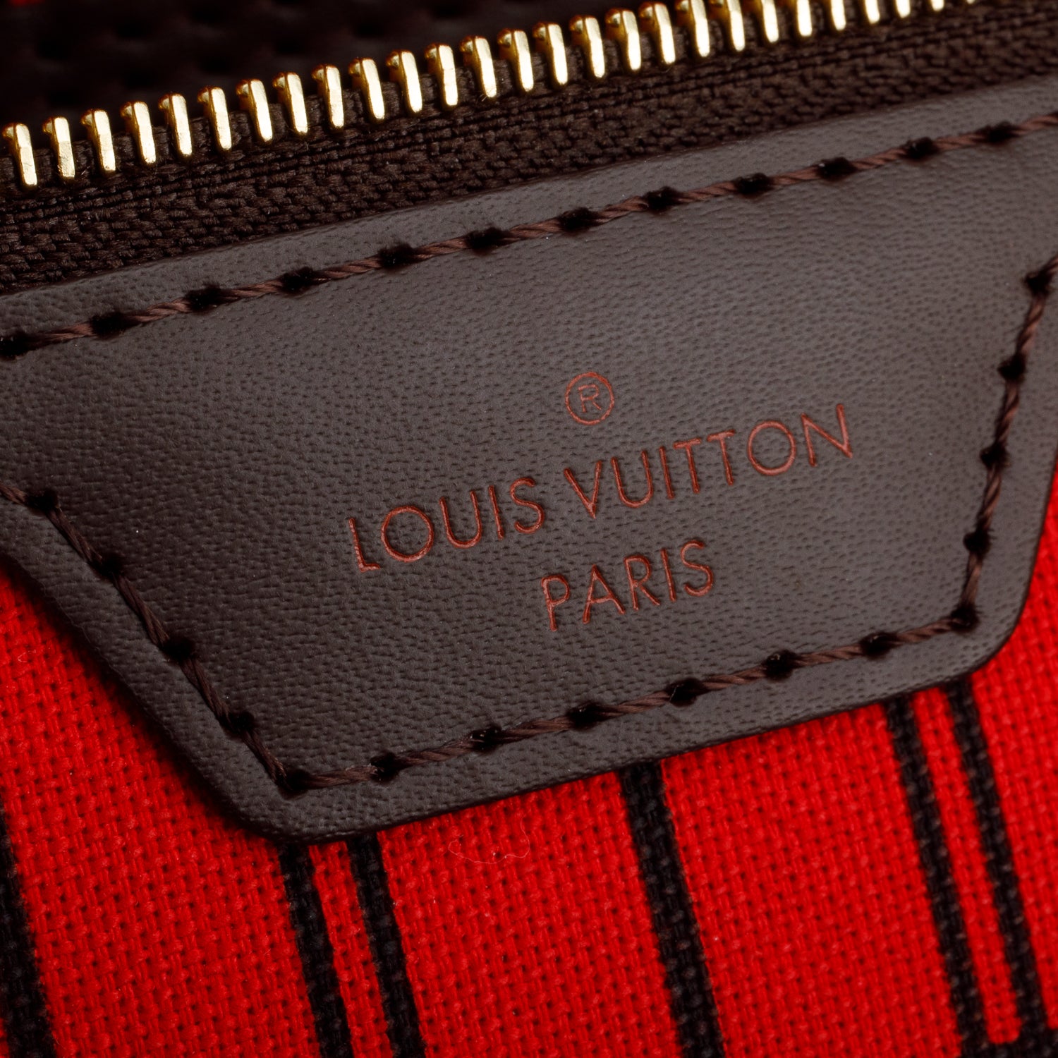 Louis Vuitton Damier Ebene Neverfull GM w/ Box & Pouch