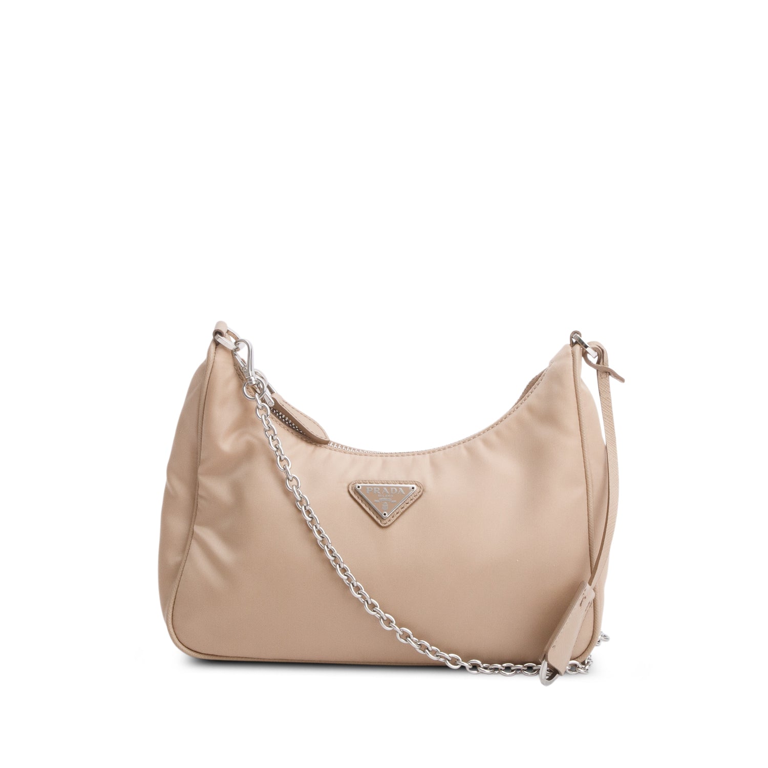 Prada 2020 Brown Re-Edition 2005 Re-Nylon Bag w/ Straps & Authenticity Card