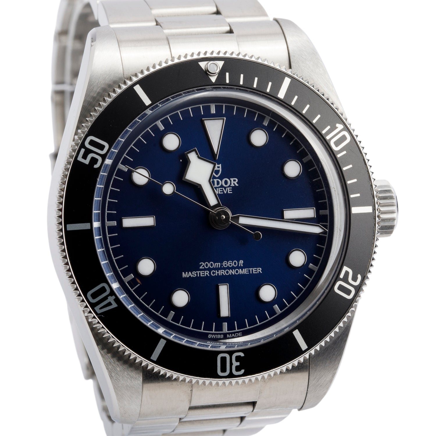 Tudor 2025 Stainless Steel Black Bay 68 43 MM Automatic Watch Blue Dial 7943A1A0NU w/ Box & Papers