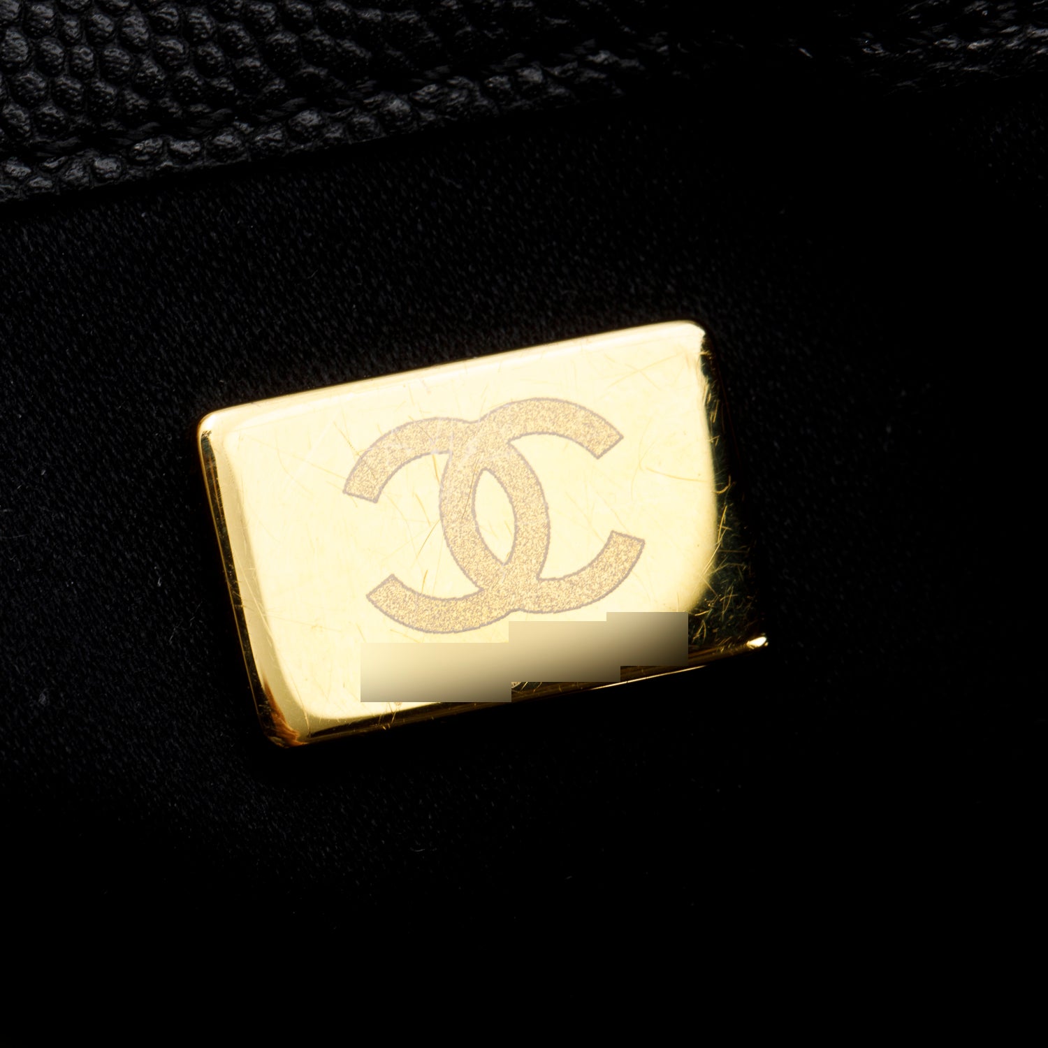 Chanel Black Caviar Quilted Small 25 Handbag w/ Box