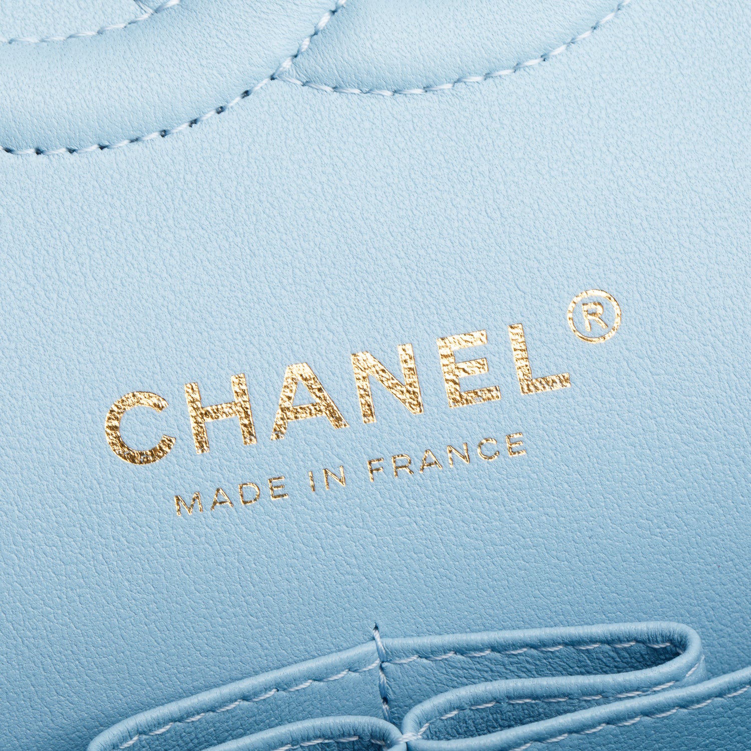 Chanel Blue Caviar Quilted Medium Double Flap w/ Box
