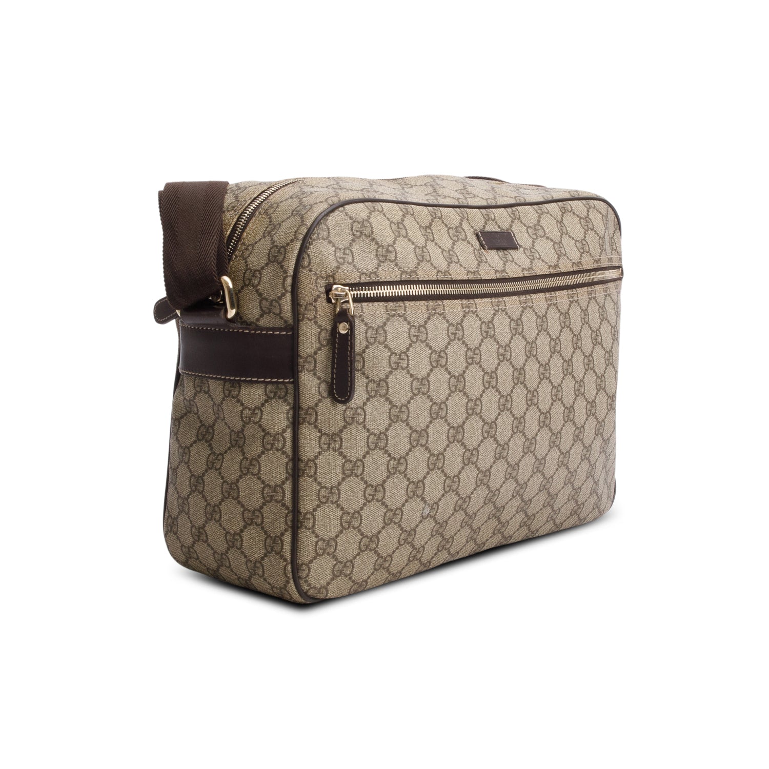 Gucci GG Plus Monogram Messenger Bag