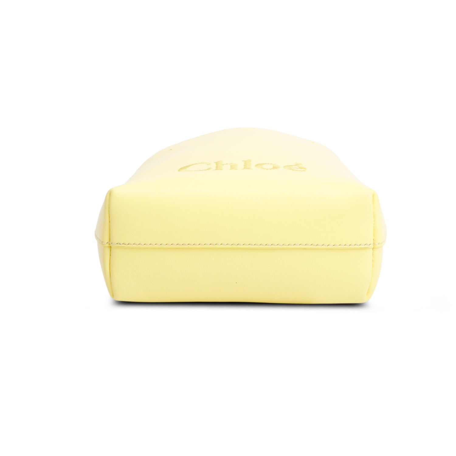 Chloe 2023 Calfskin Leather Micro Sense Tote w/ Strap & Authenticity Card