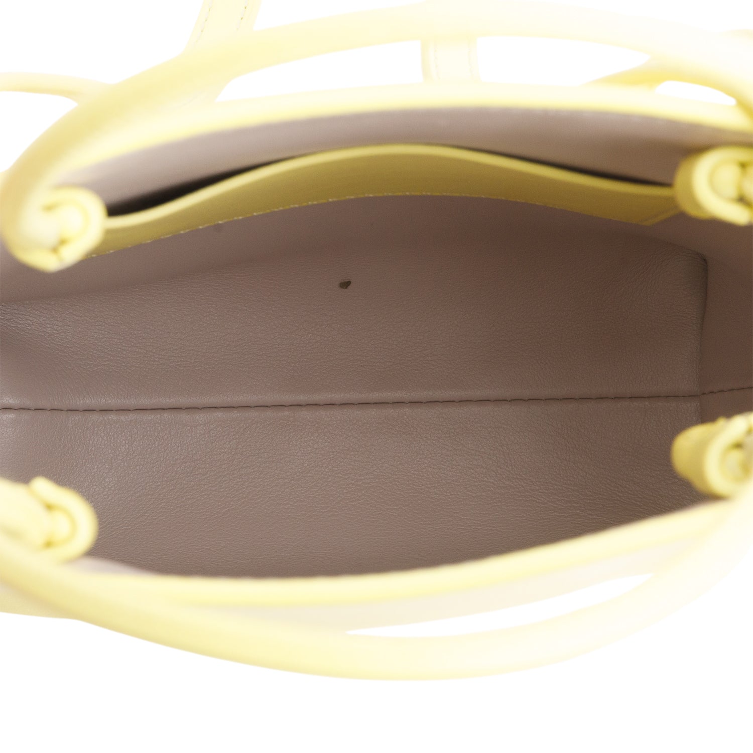 Chloe 2023 Calfskin Leather Micro Sense Tote w/ Strap & Authenticity Card