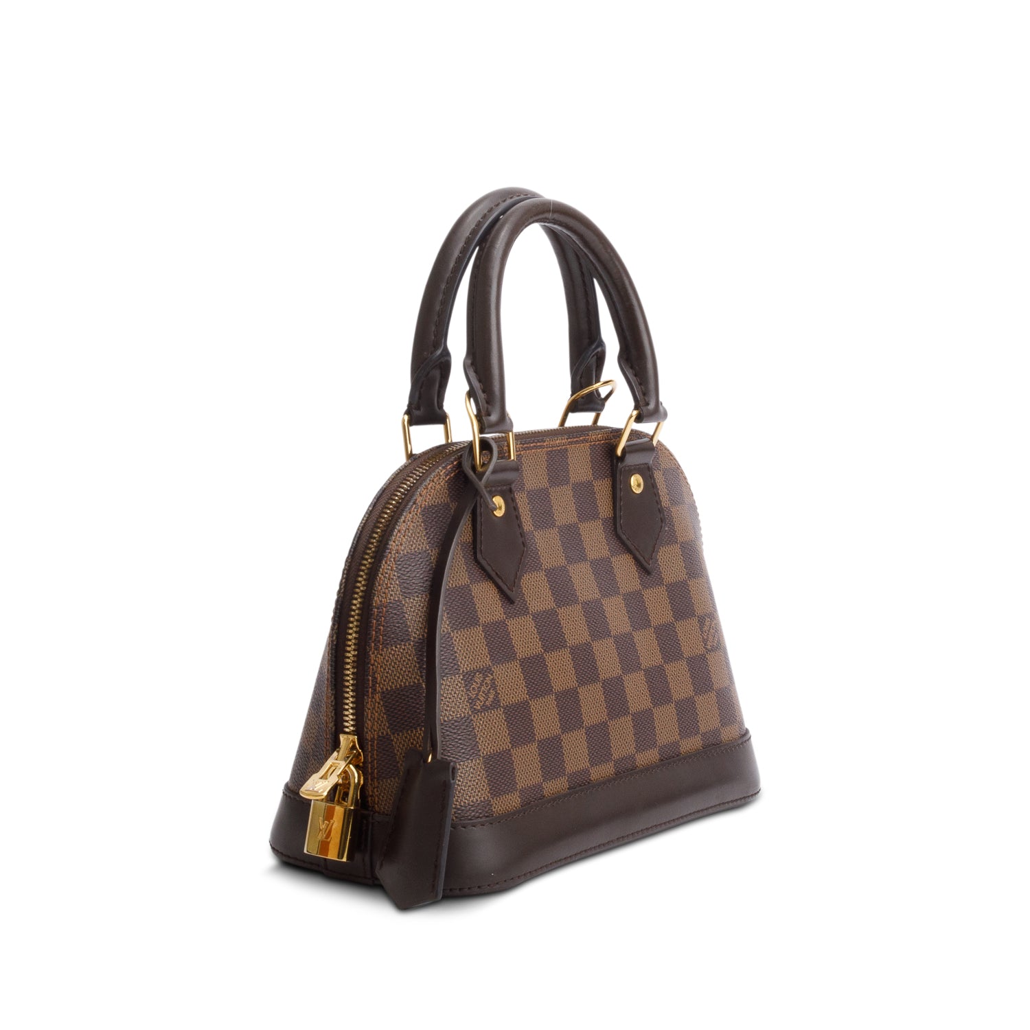 Louis Vuitton 2020 Damier Ebene Alma BB w/ Box & Receipt