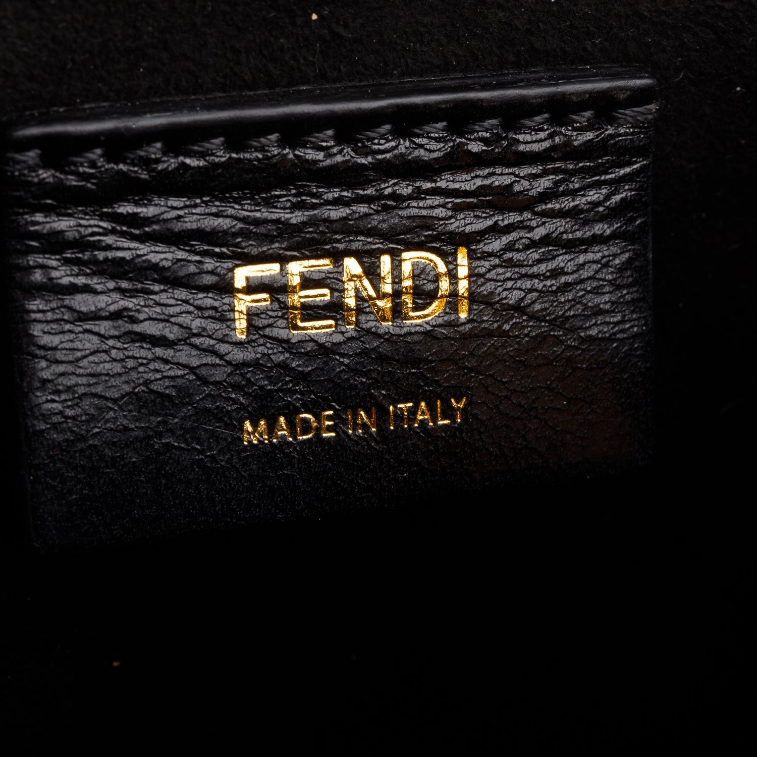 Fendi Yellow Vitello Logo Vertical Box Bag w/ Box