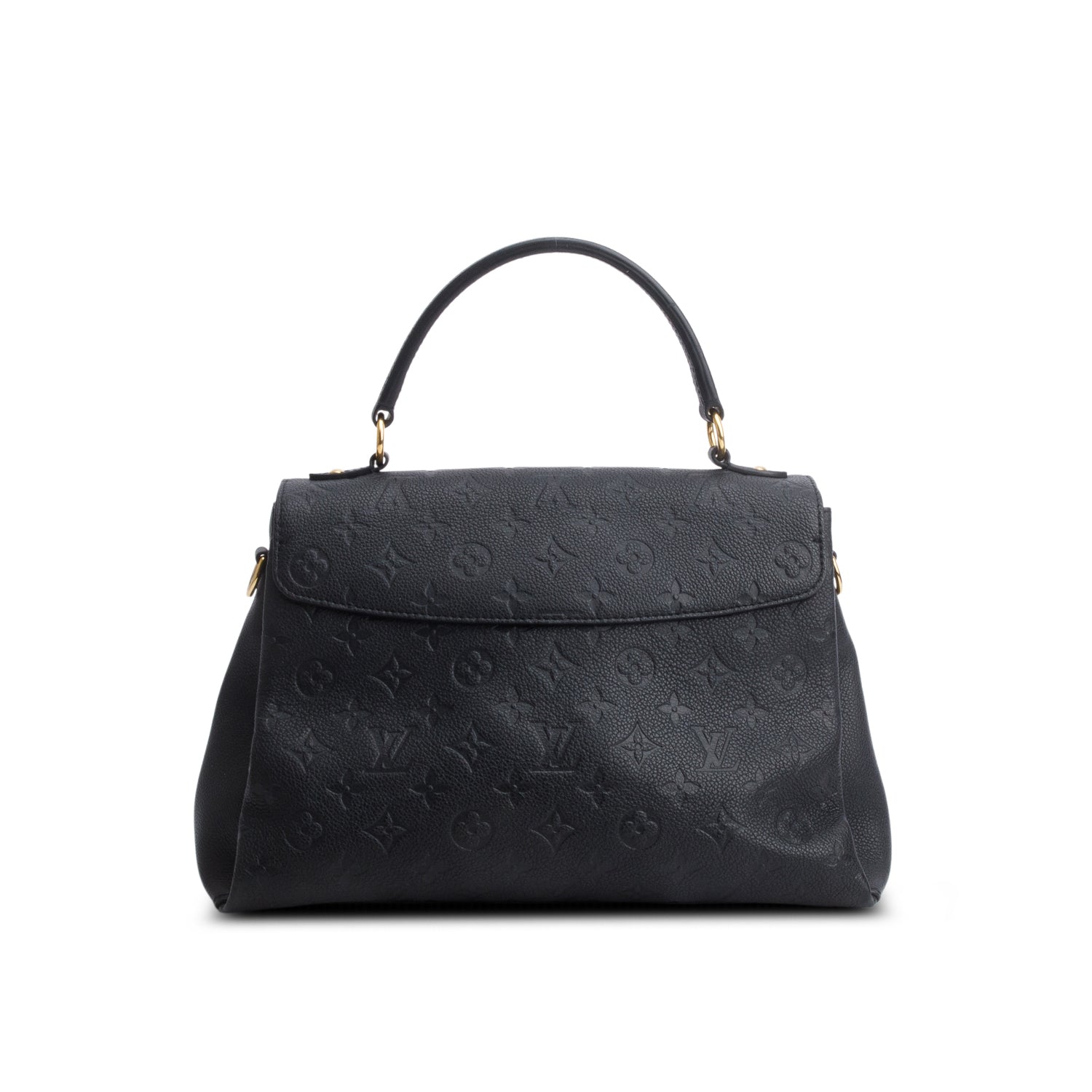 Louis Vuitton 2020 Black Empreinte Leather Georges MM w/ Strap