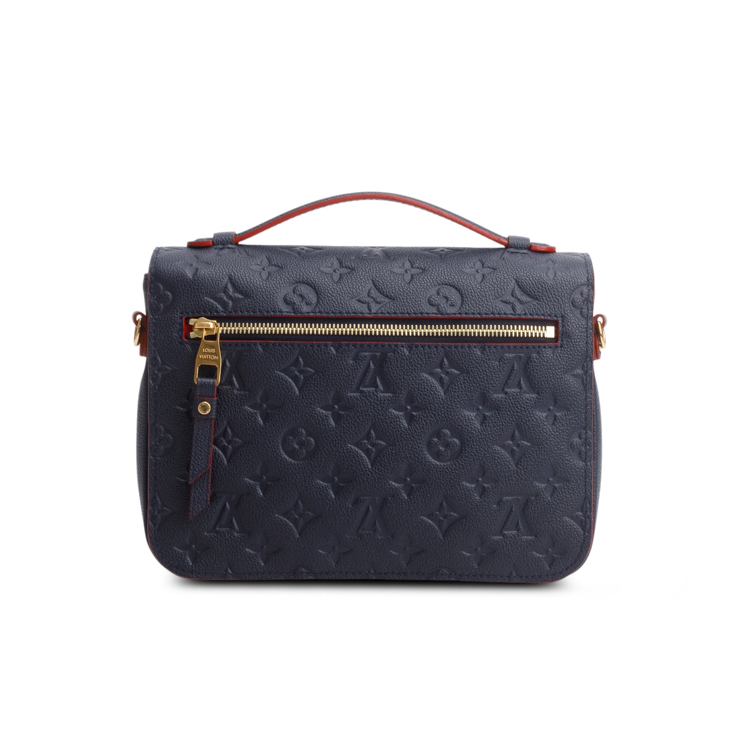 Louis Vuitton Navy Monogram Empreinte Pochette Metis