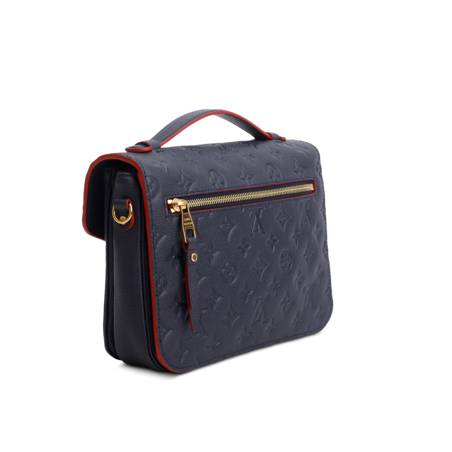 Louis Vuitton Navy Monogram Empreinte Pochette Metis
