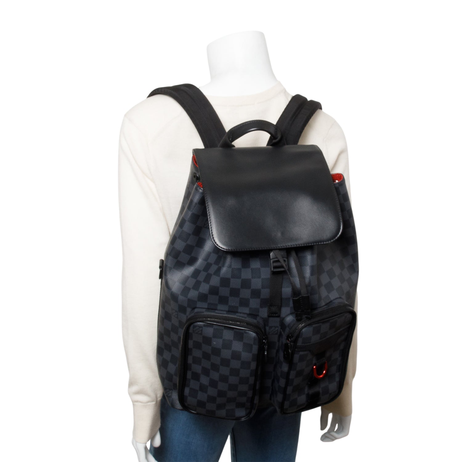 Louis Vuitton 2021 Damier Graphite Utility Backpack w/ Box & Receipt