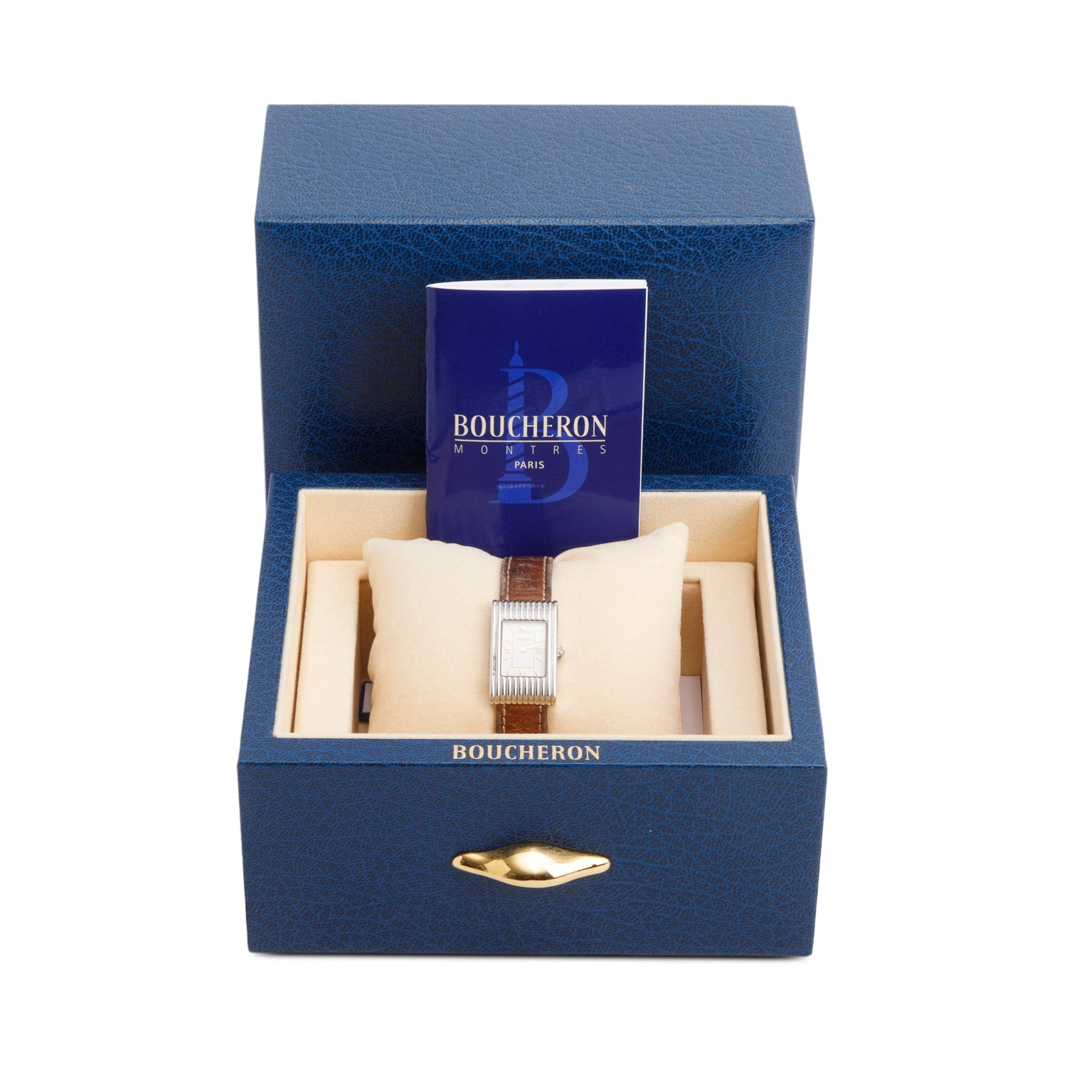 Boucheron Stainless Steel Reflet Watch w/ Box & Papers