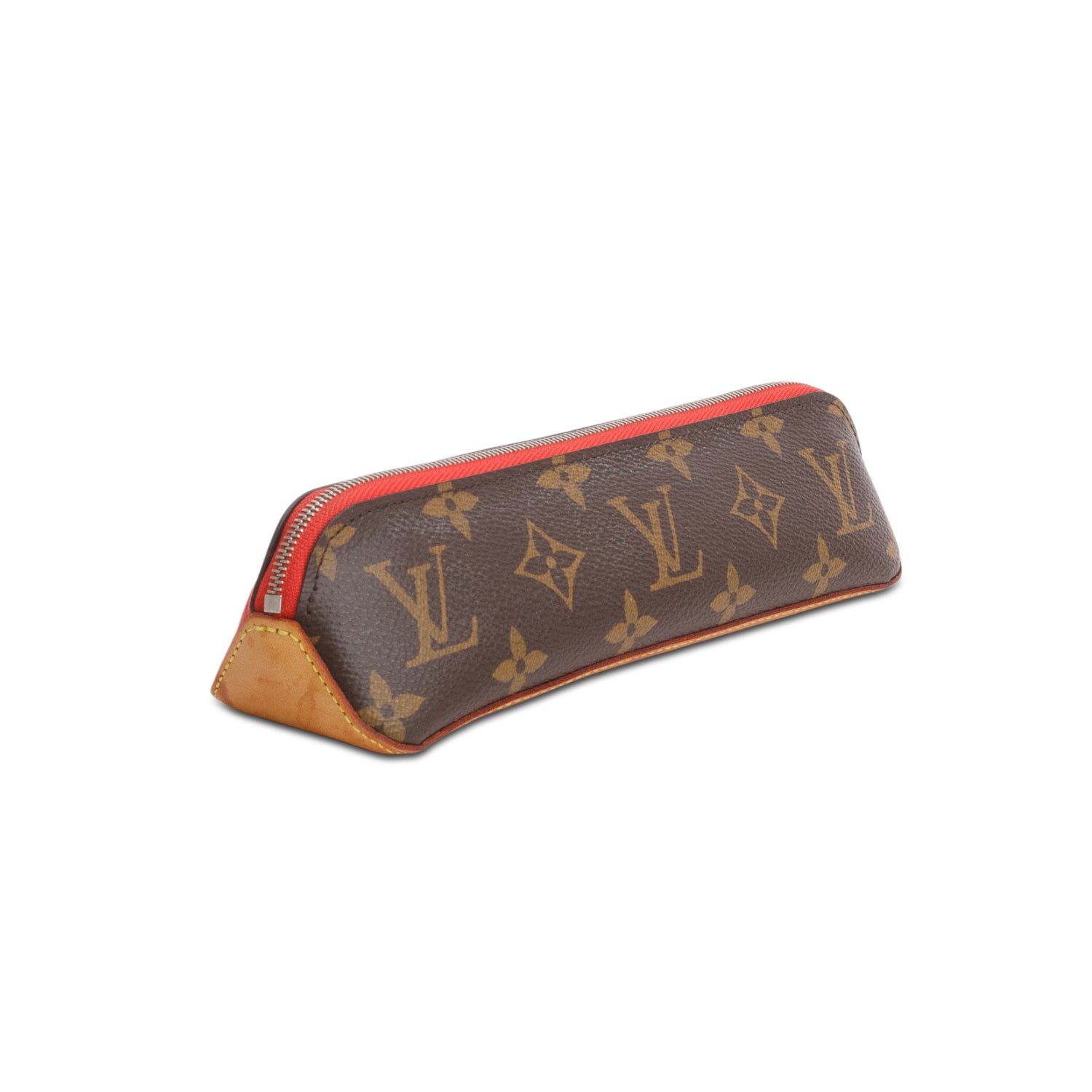 Louis Vuitton Red Monogram Elizabeth Pencil Pouch
