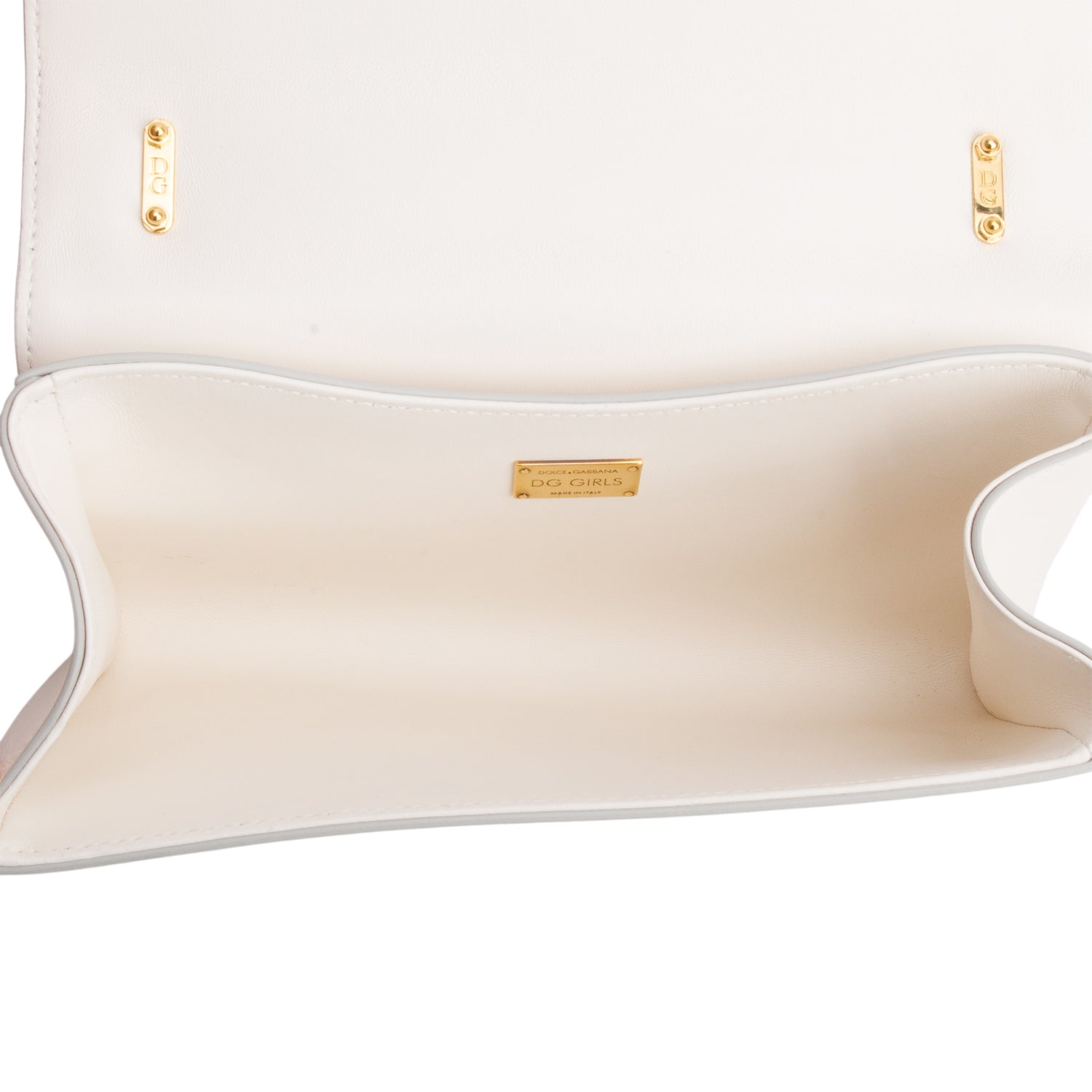 Dolce & Gabbana Nappa Leather DG Girls Shoulder Bag w/ Box