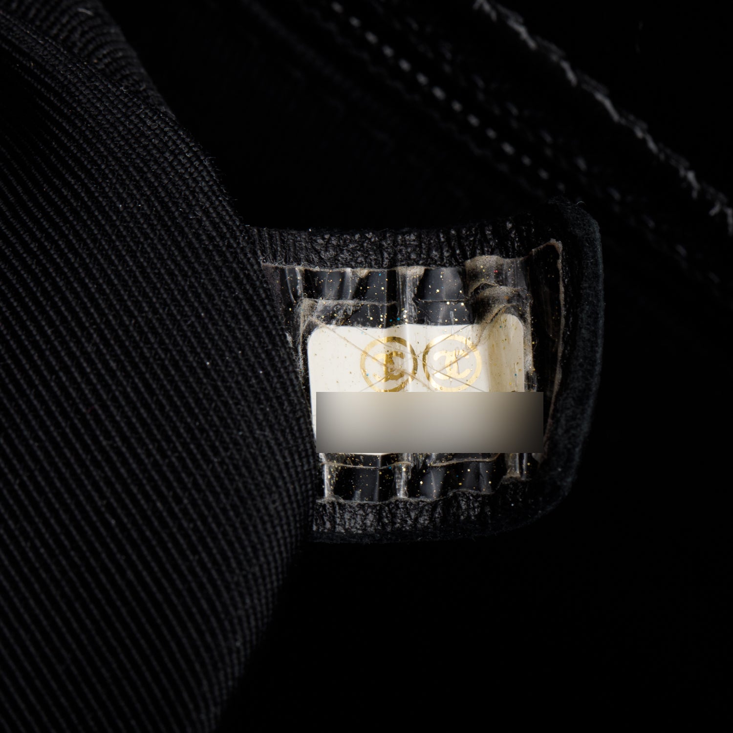 Chanel Black Aged Calfskin Timeless Classique Flap Bag w/ Authenticity Card