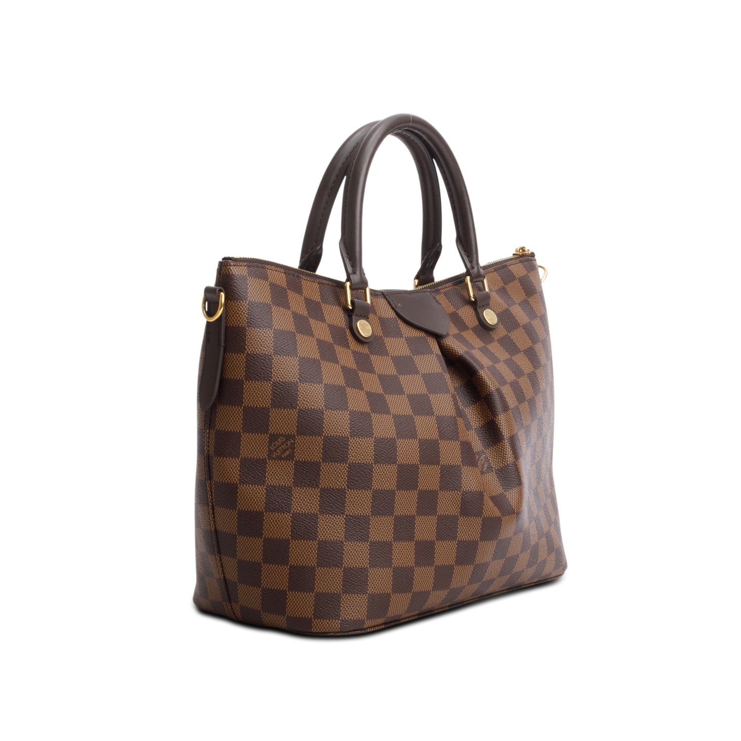 Louis Vuitton 2021 Damier Ebene Siena PM w/ Strap & Receipt