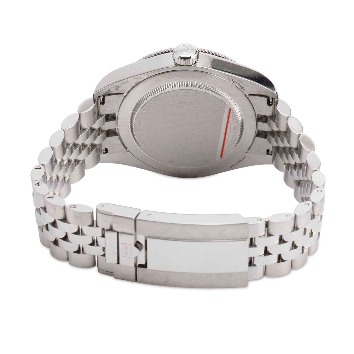 Tudor 2025 Stainless Steel Black Bay 58 39 MM Automatic Watch Red Dial 7939A1A0RU w/ Box & Papers