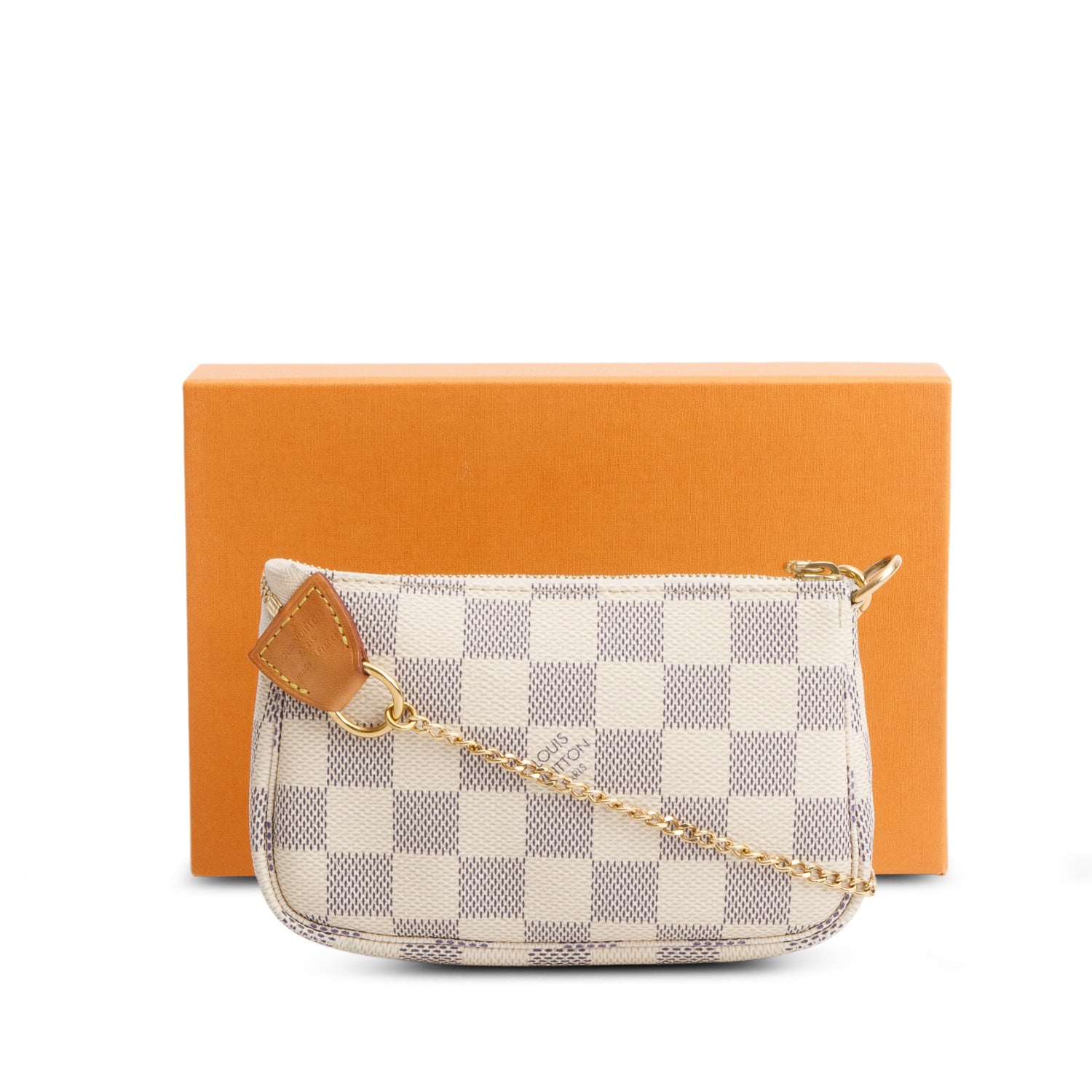 Louis Vuitton Damier Azur Mini Pochette Accessoires w/ Box