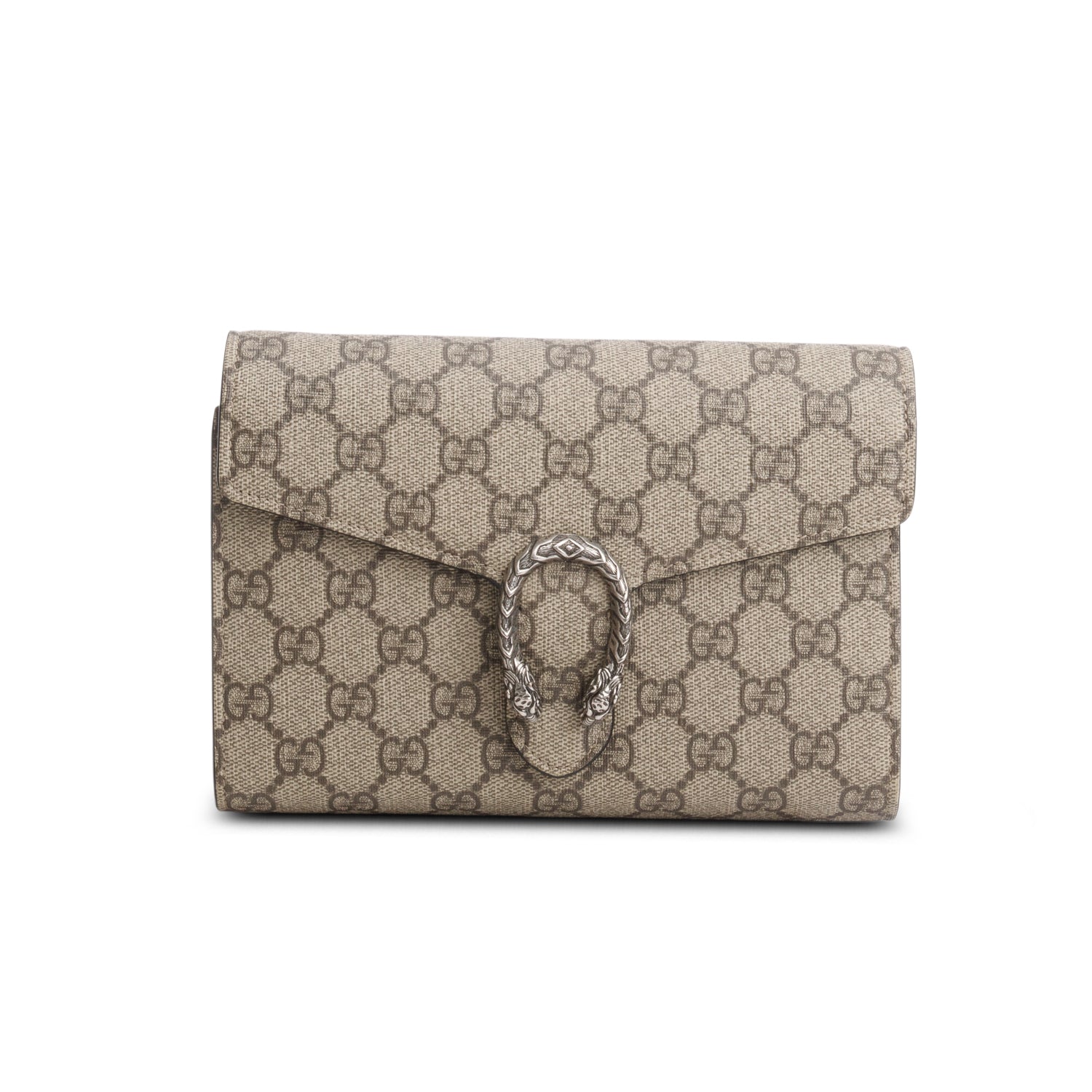 Gucci GG Supreme Monogram Mini Dionysus Chain Wallet