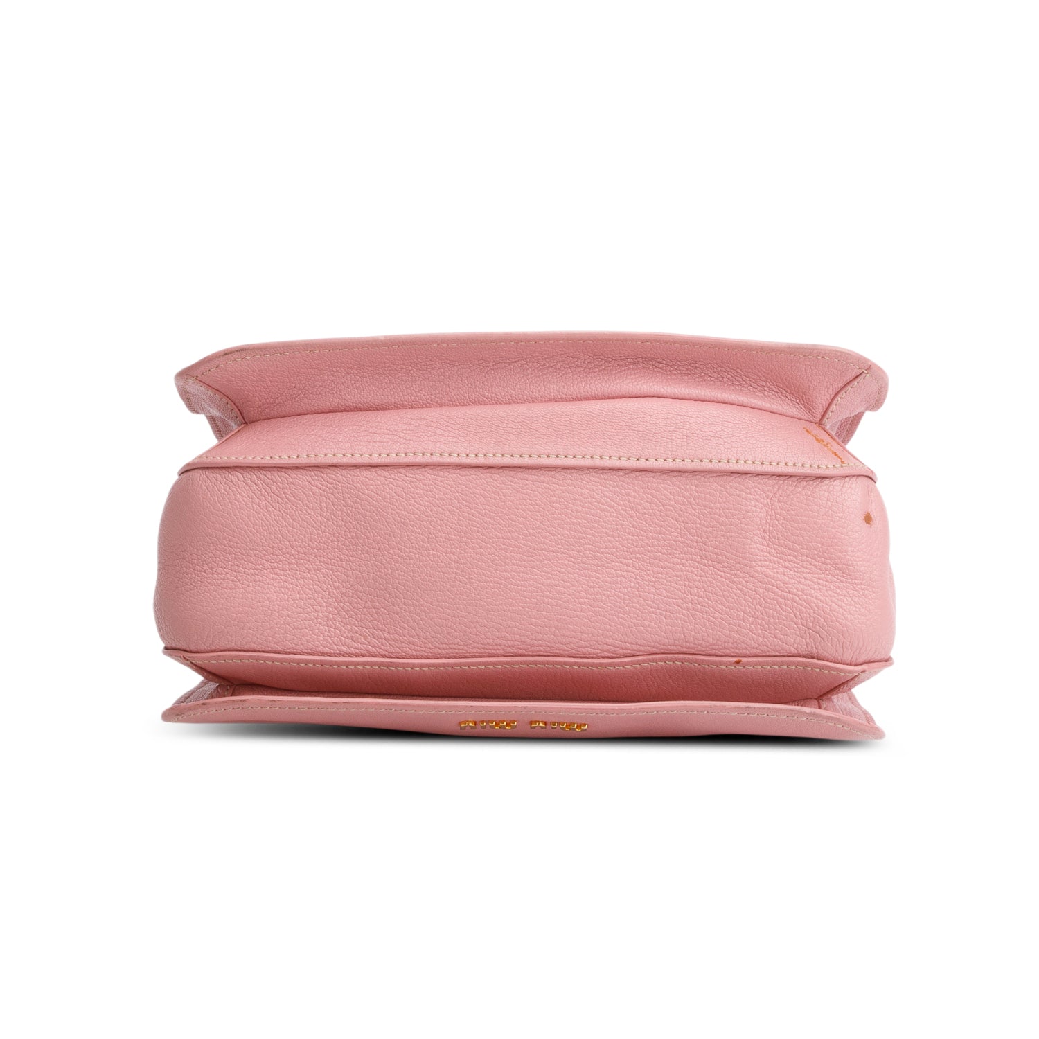Miu Miu Pink Madras Leather Top Handle Bag w/ Authenticity Card