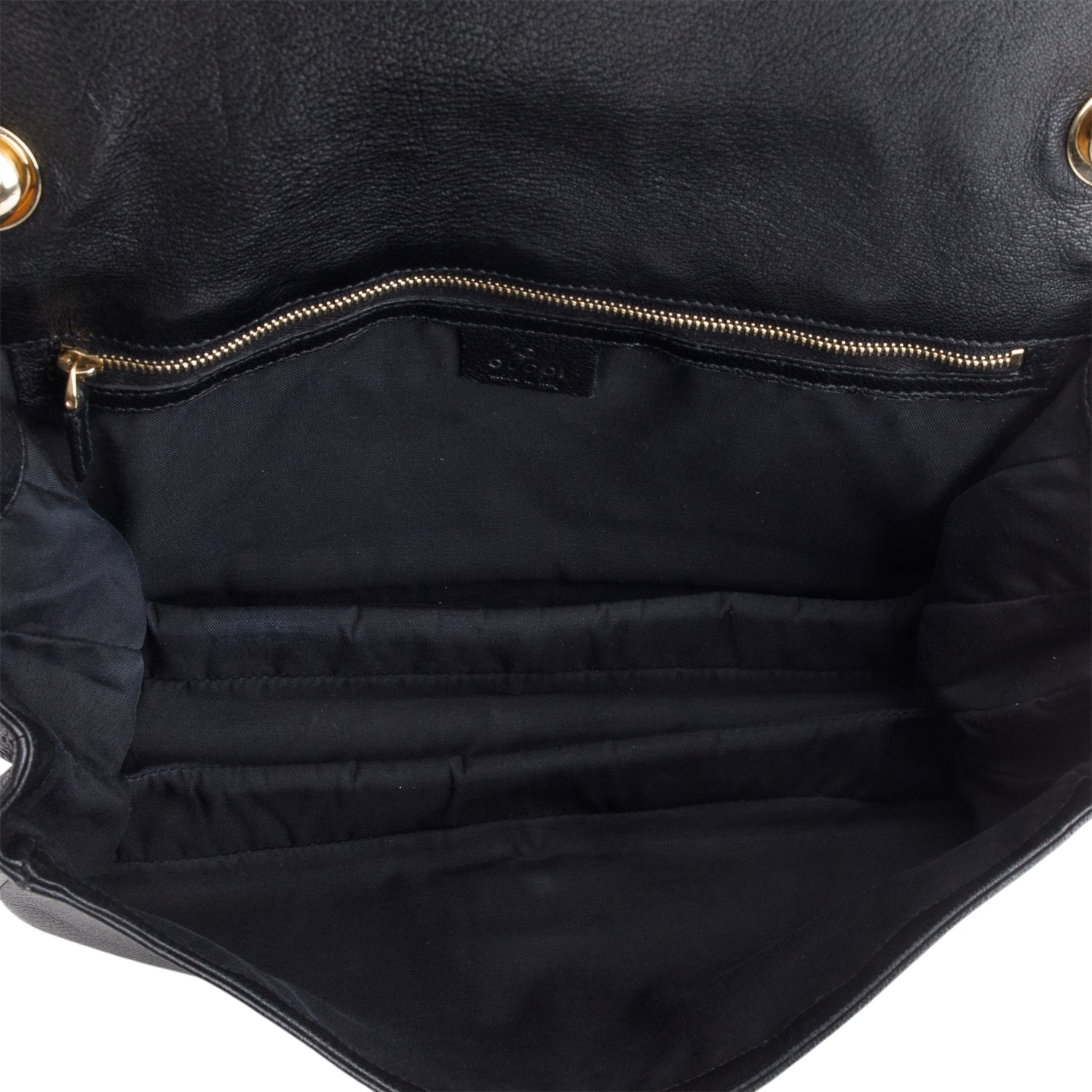 Gucci Black Calfskin Blondie Shoulder Flap