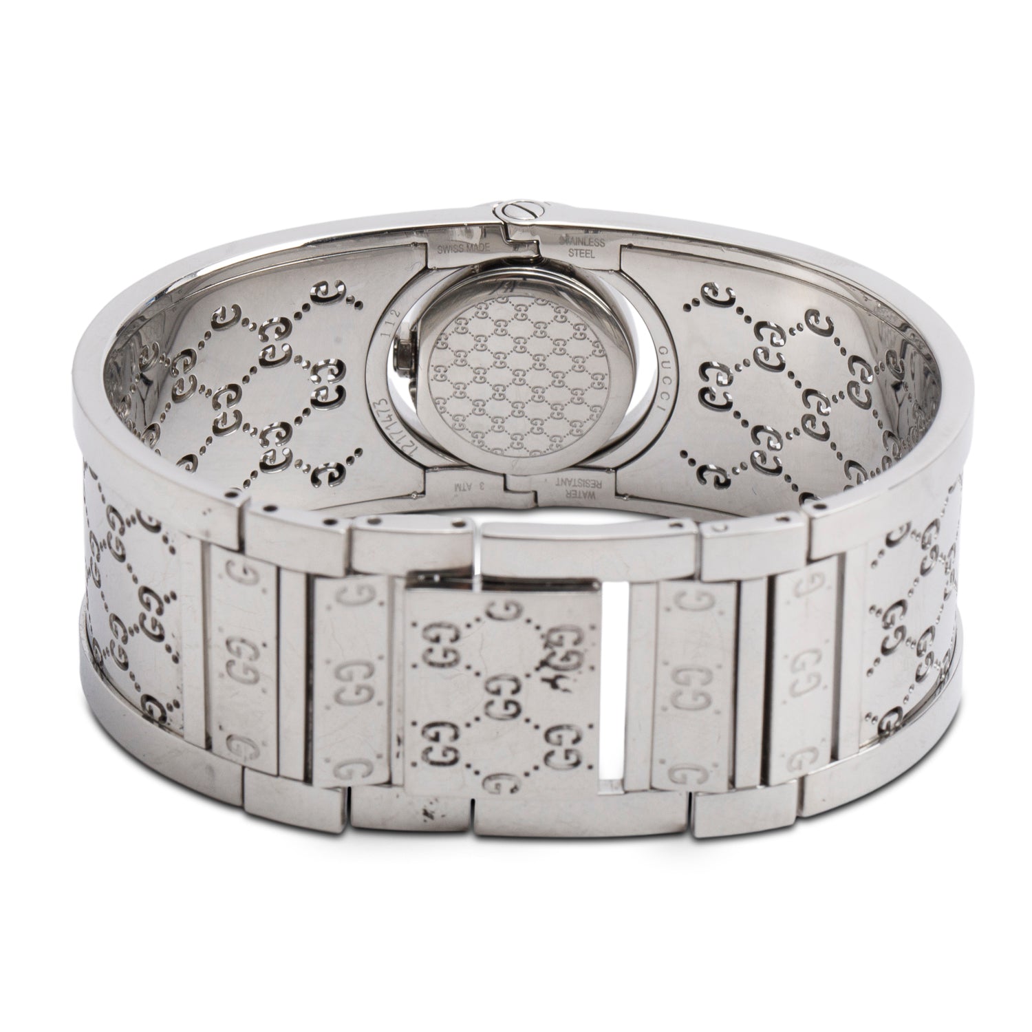 Gucci Stainless Steel Twirl 23 MM Watch Mother of Pearl Dial