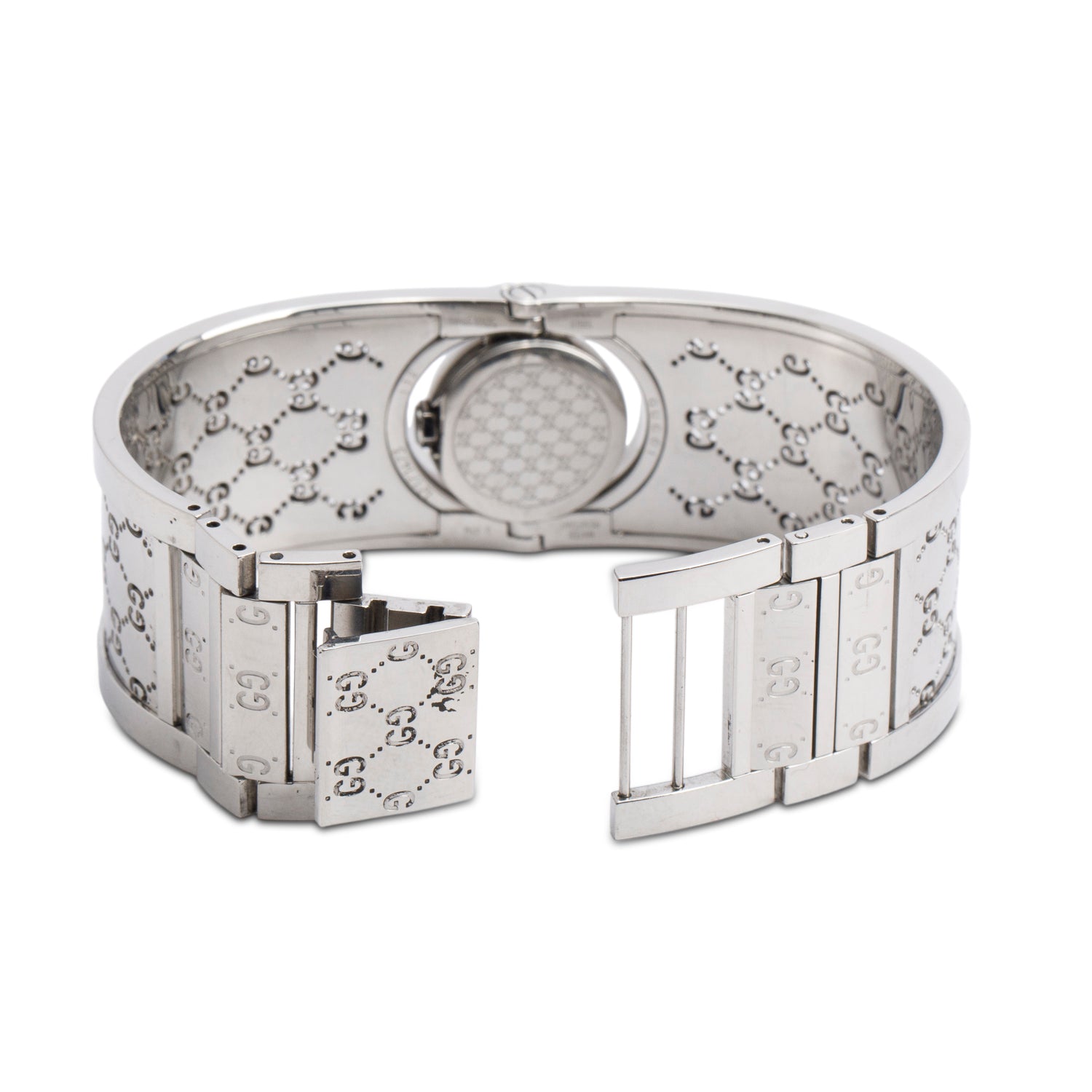 Gucci Stainless Steel Twirl 23 MM Watch Mother of Pearl Dial