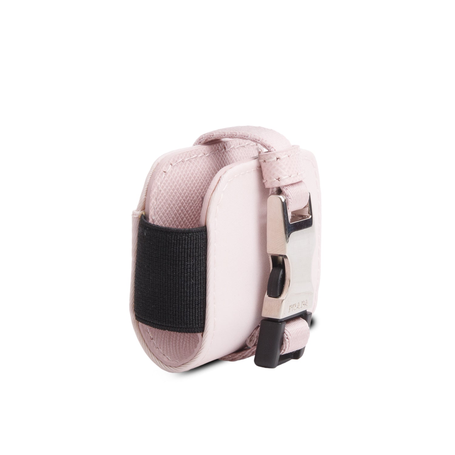 Prada Pink Tessuto Nylon Airpod Case w/ Box