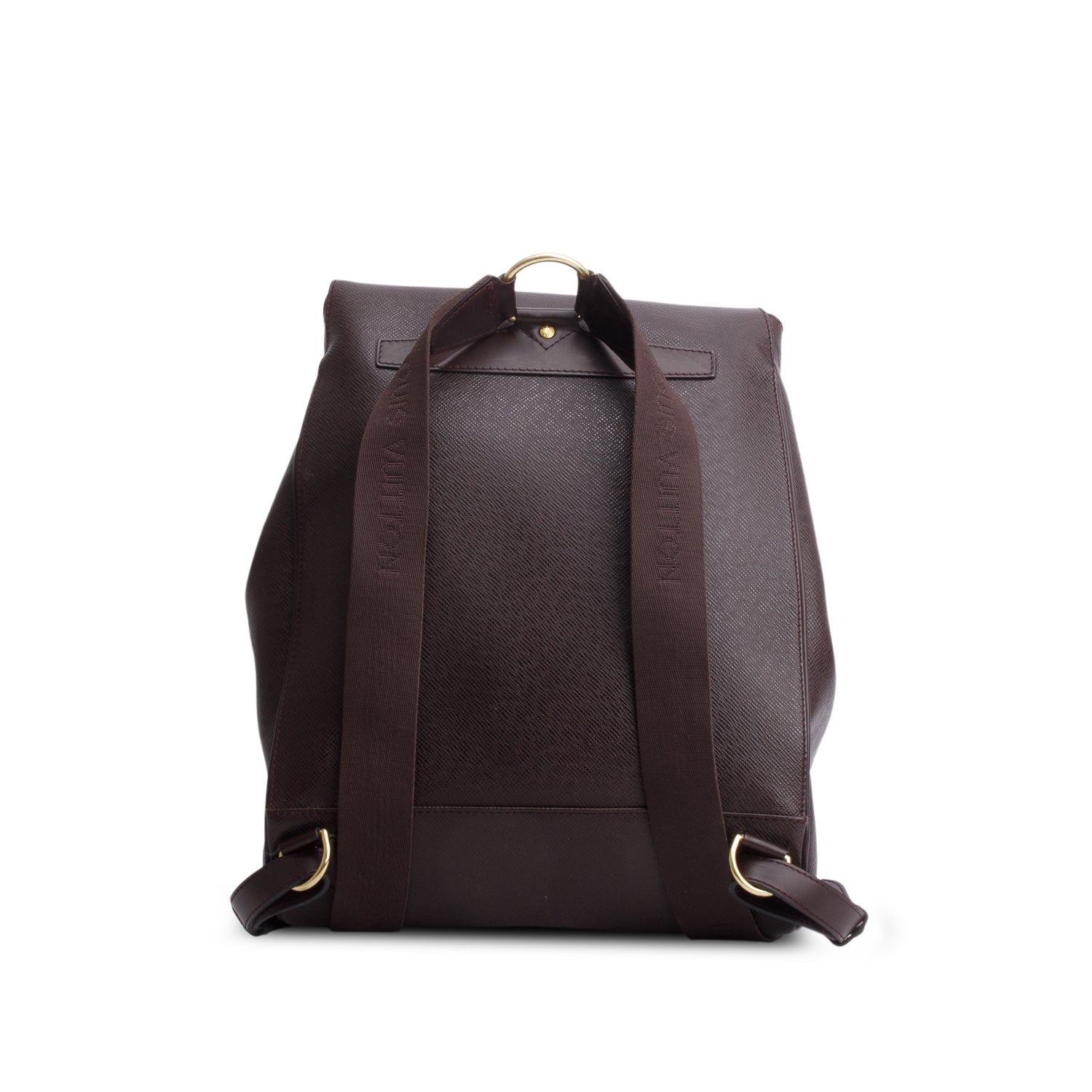 Louis Vuitton Burgundy Taiga Leather Cassiar Backpack