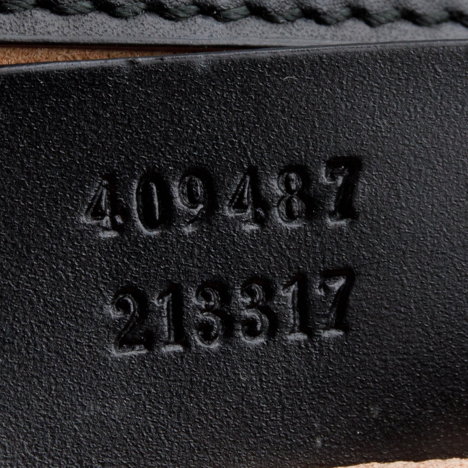 Gucci Black Leather Signature Small Padlock Shoulder Bag