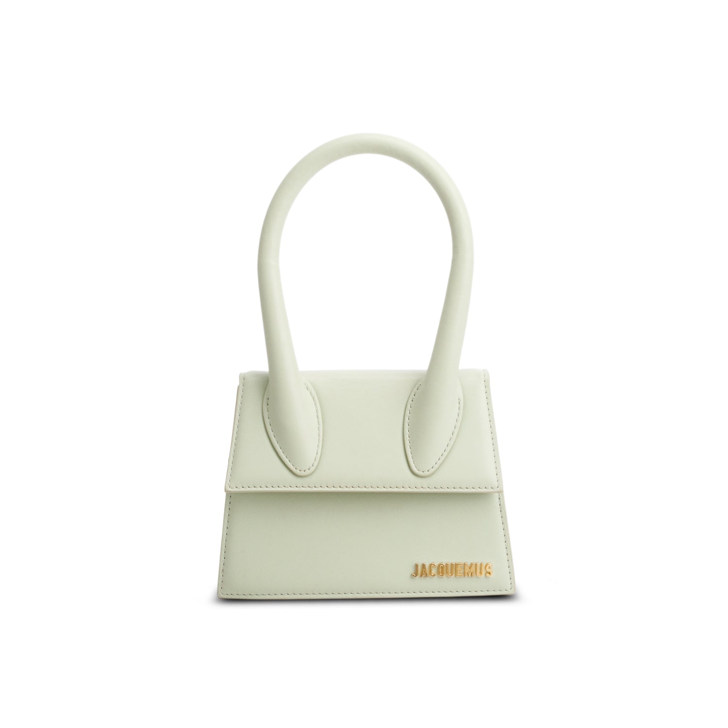 Jacquemus Green Smooth Calfskin Le Chiquito Moyen w/ Strap