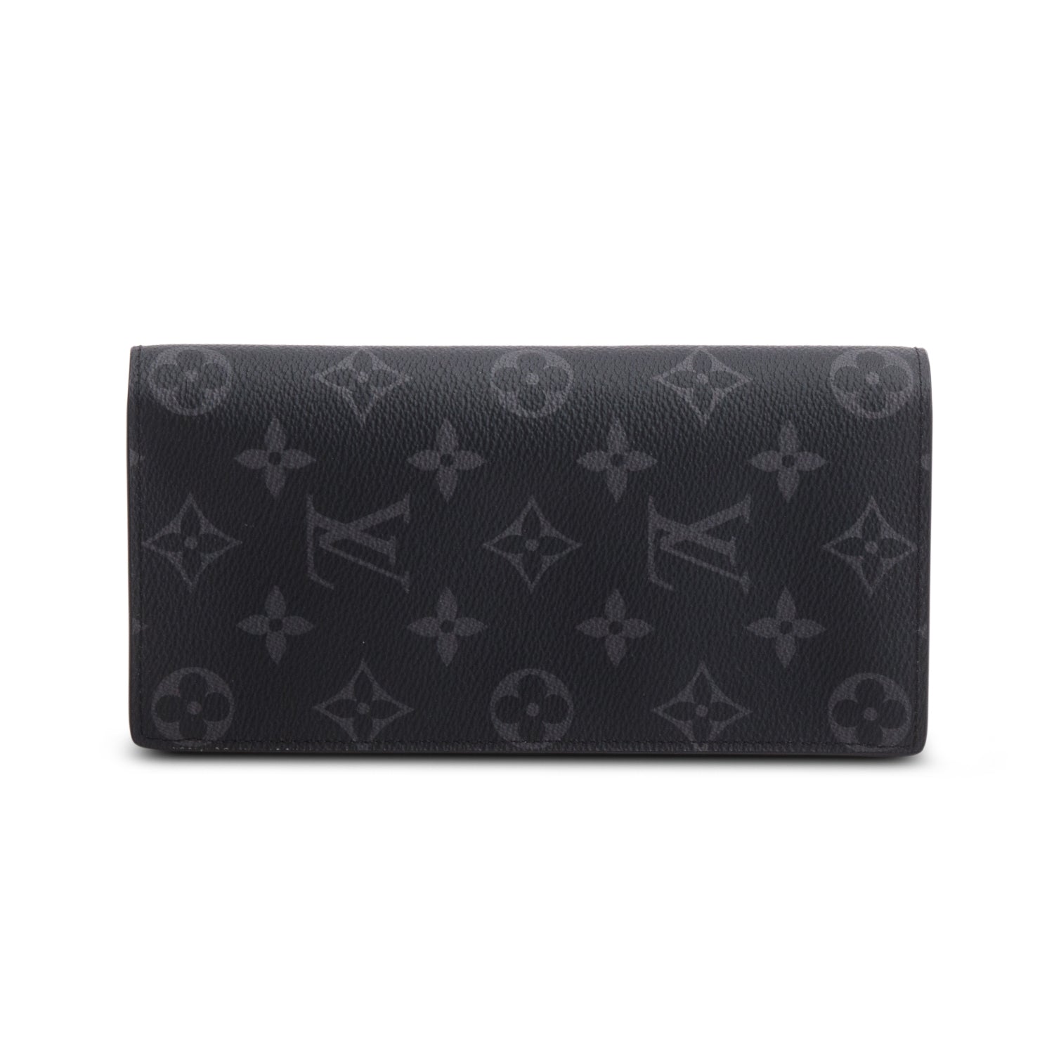 Louis Vuitton Monogram Eclipse Brazza Wallet w/ Box