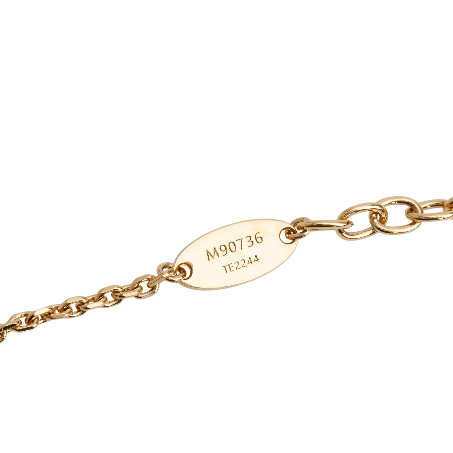 Louis Vuitton 2024 Gold Plated Blooming Supple Necklace w/ Box