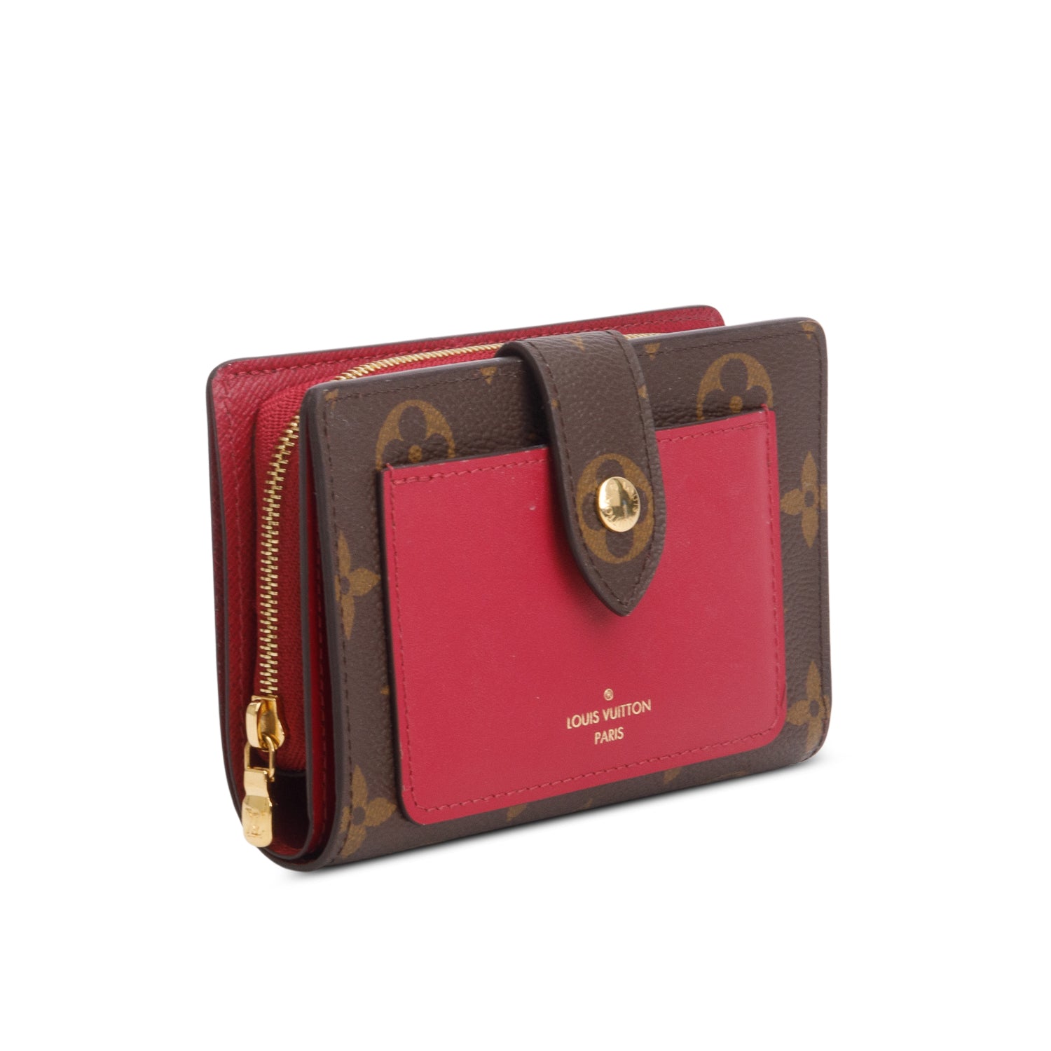 Louis Vuitton Monogram Fuschia Juliette Wallet w/ Box