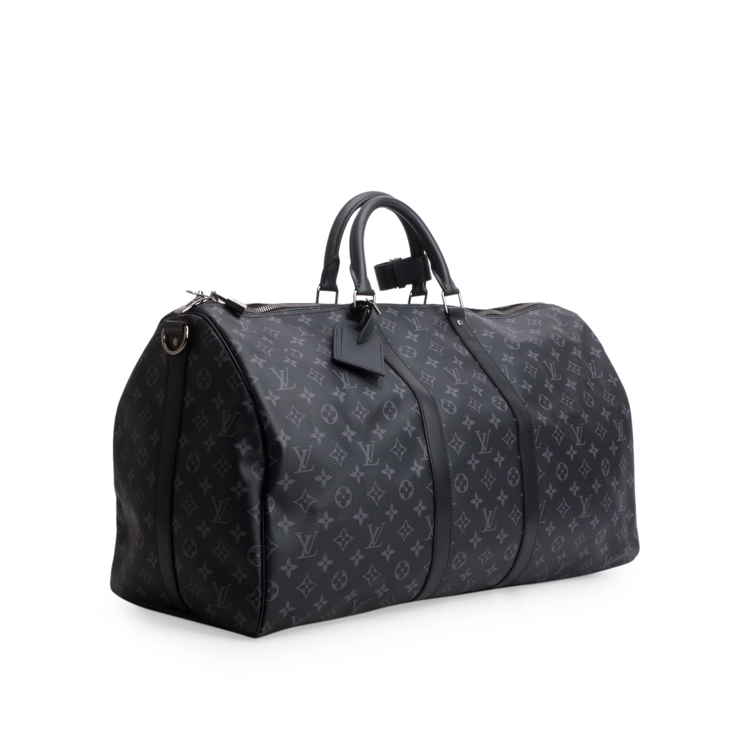 Louis Vuitton Monogram Eclipse Keepall Bandouliere 55 w/ Box