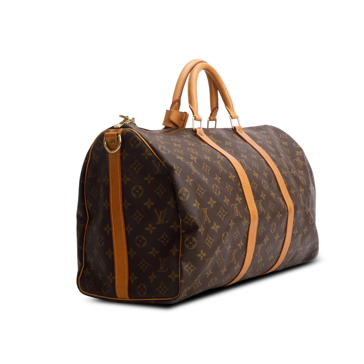 Louis Vuitton Vintage Monogram Keepall Bandouliere 50 w/ Strap