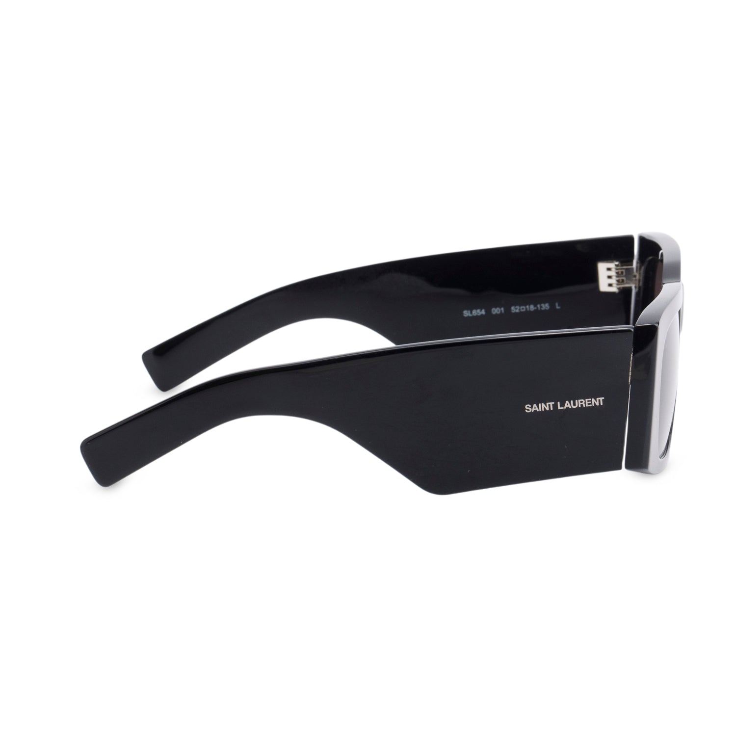 Saint Laurent SL 654 Acetate Rectangle Sunglasses w/ Case