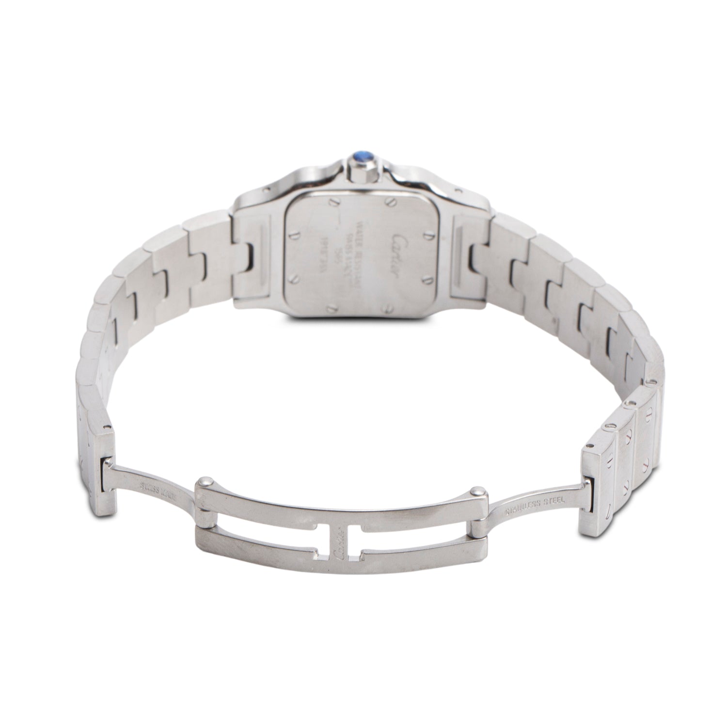 Cartier Stainless Steel Santos de Cartier Galbee Watch, Small Model 1565