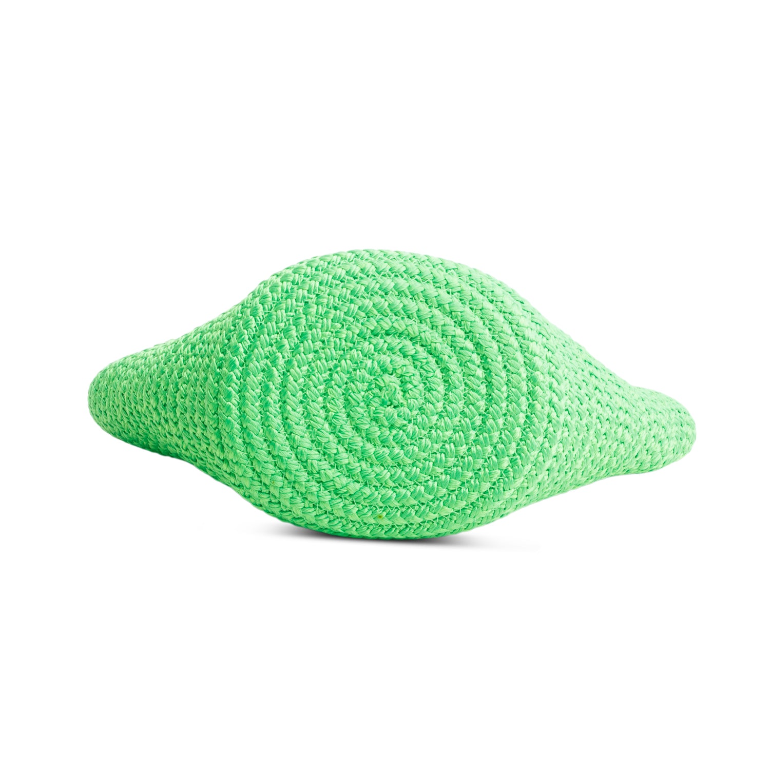 Balenciaga Green Lambskin Woven Small Ibiza Basket w/ Strap