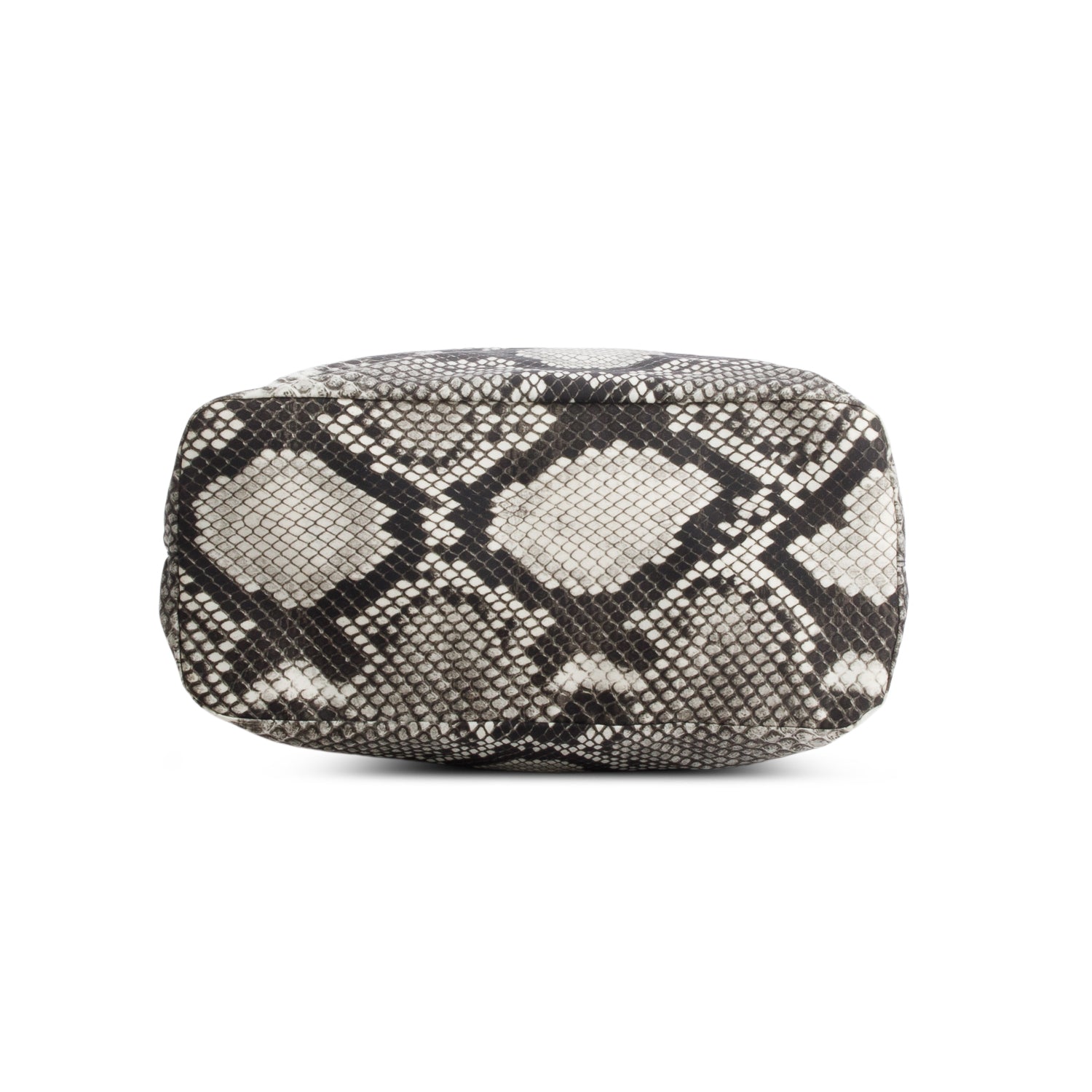 Prada Snake Print Tessuto Nylon Saffiano Tote Bag w/ Strap