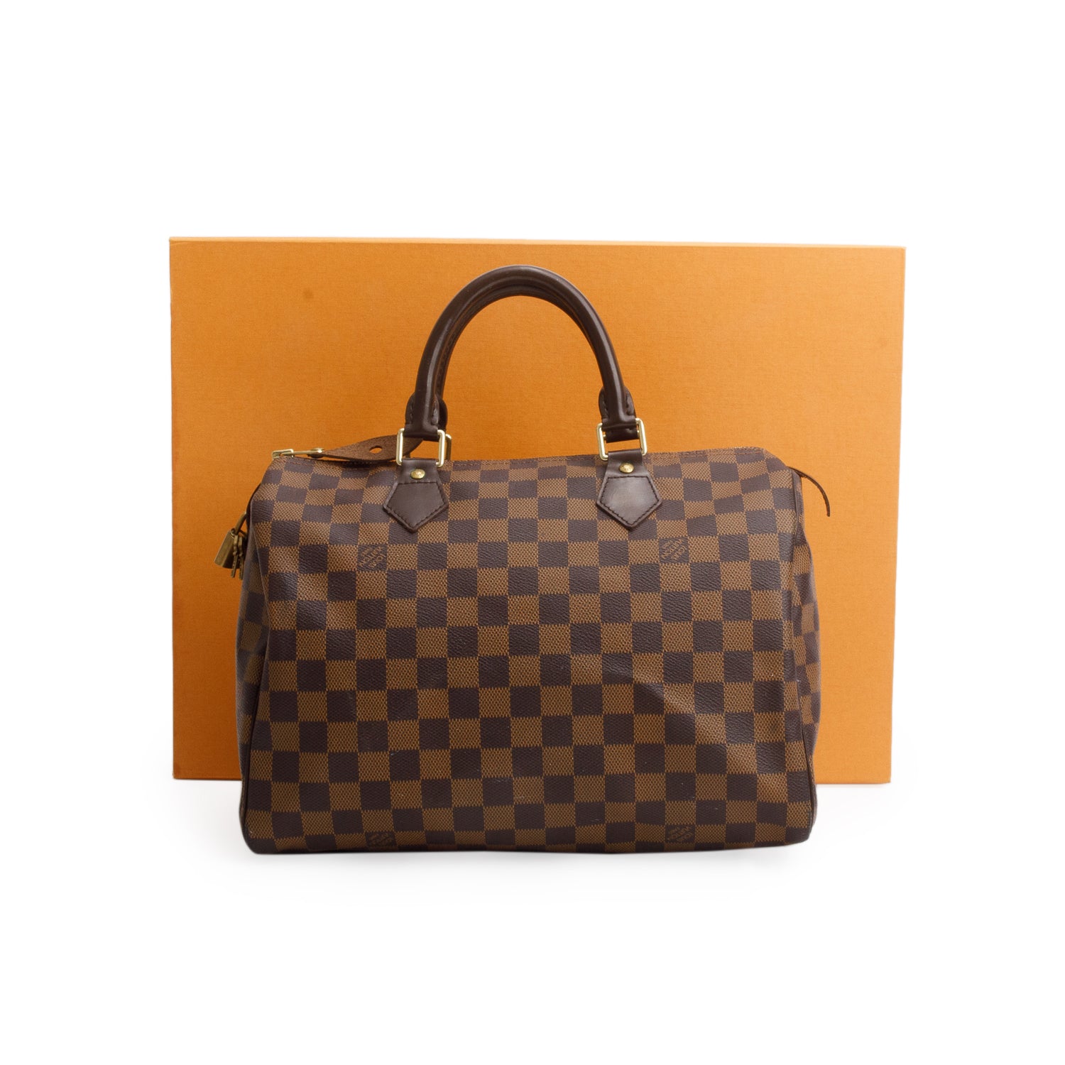 Louis Vuitton Damier Ebene Speedy 30 w/ Box