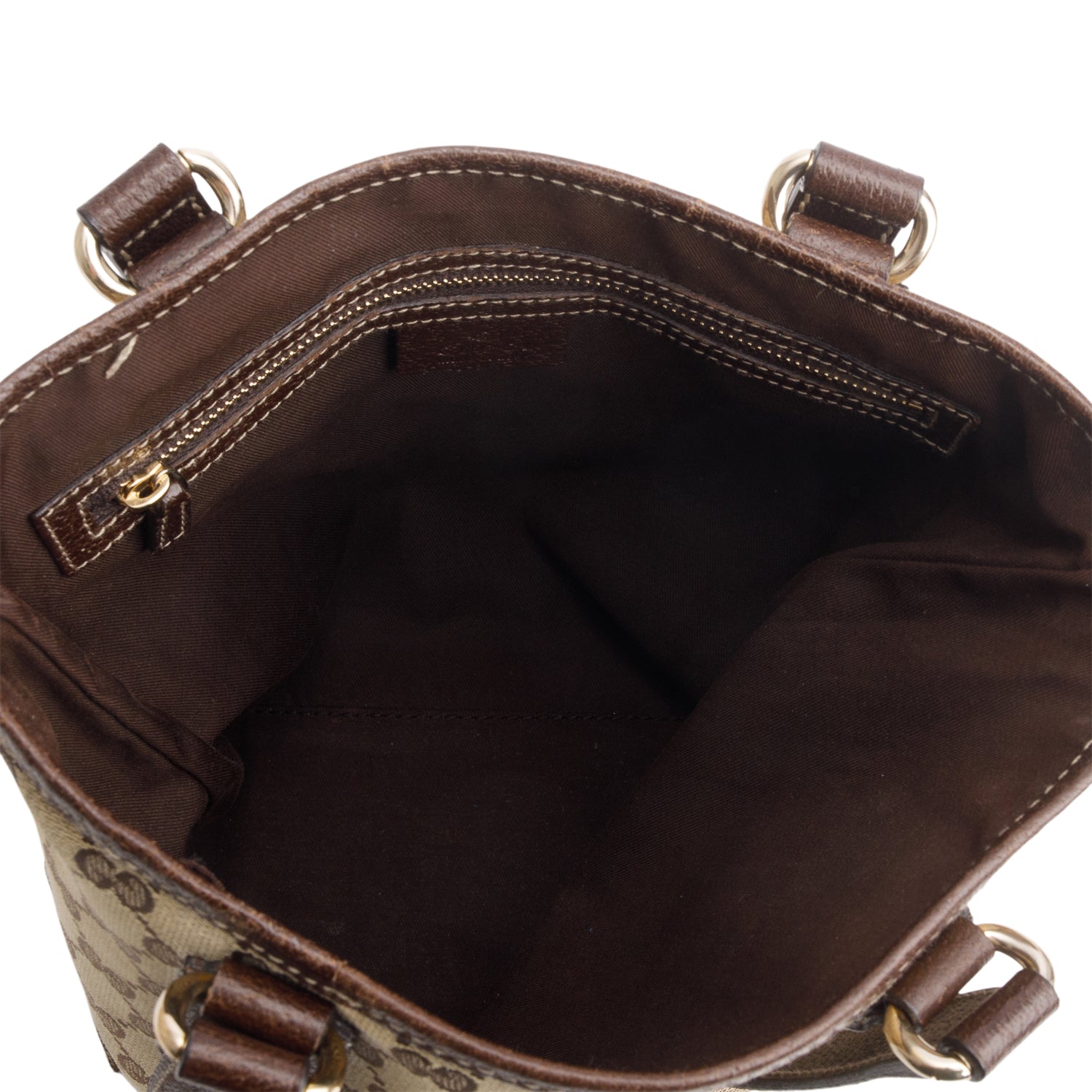 Gucci Monogram Canvas Charmy Tote Bag