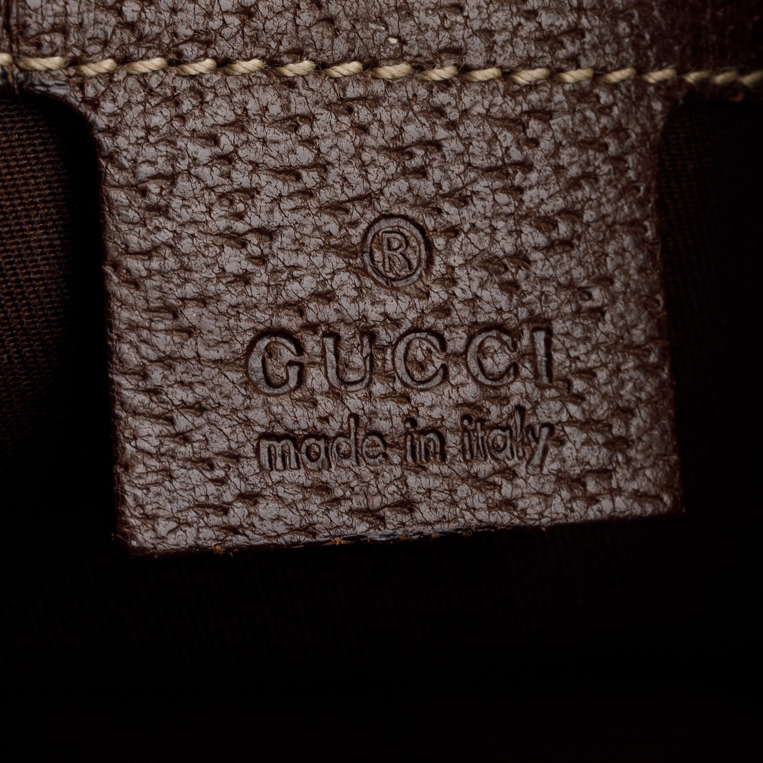 Gucci Monogram Canvas Charmy Tote Bag