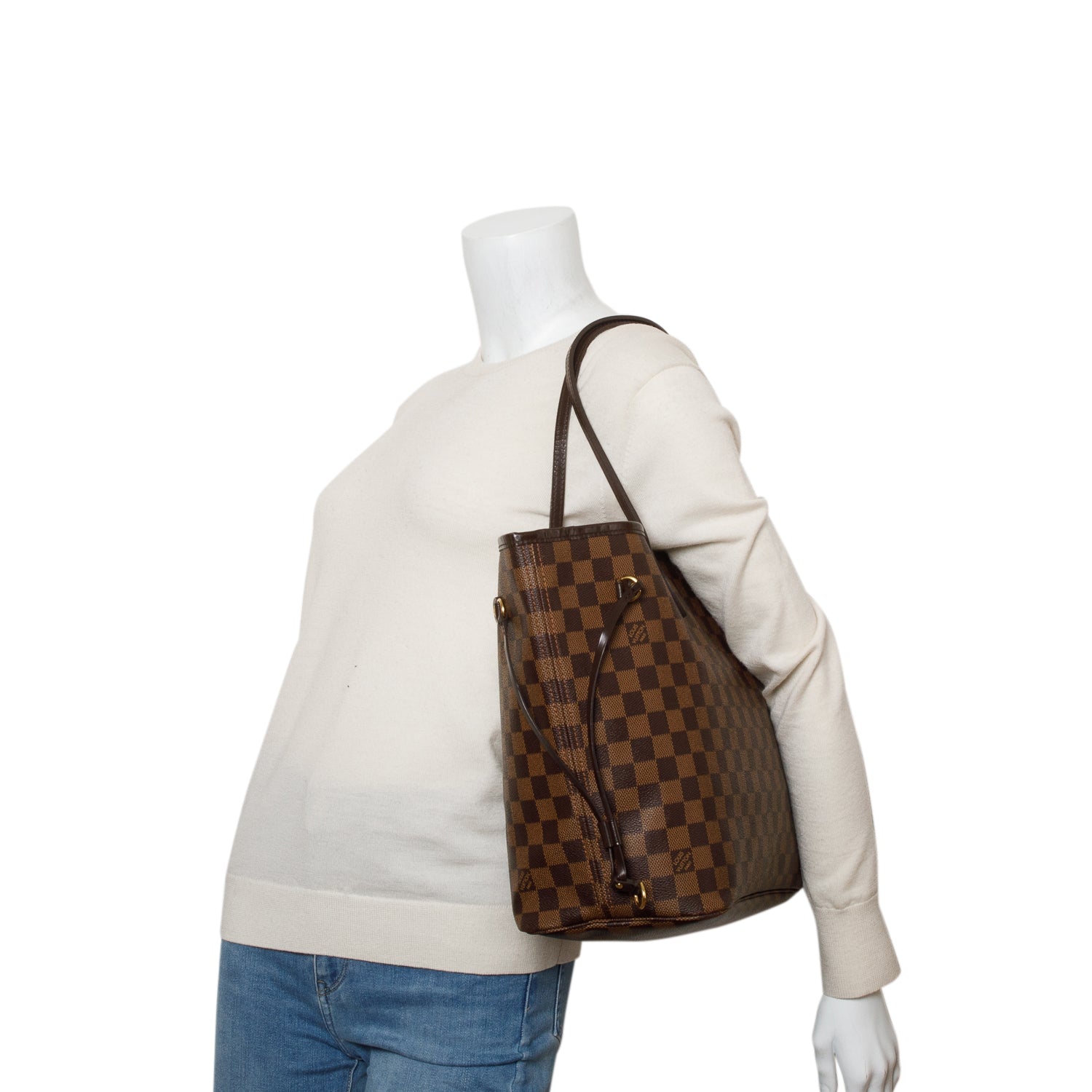Louis Vuitton Damier Ebene Neverfull MM